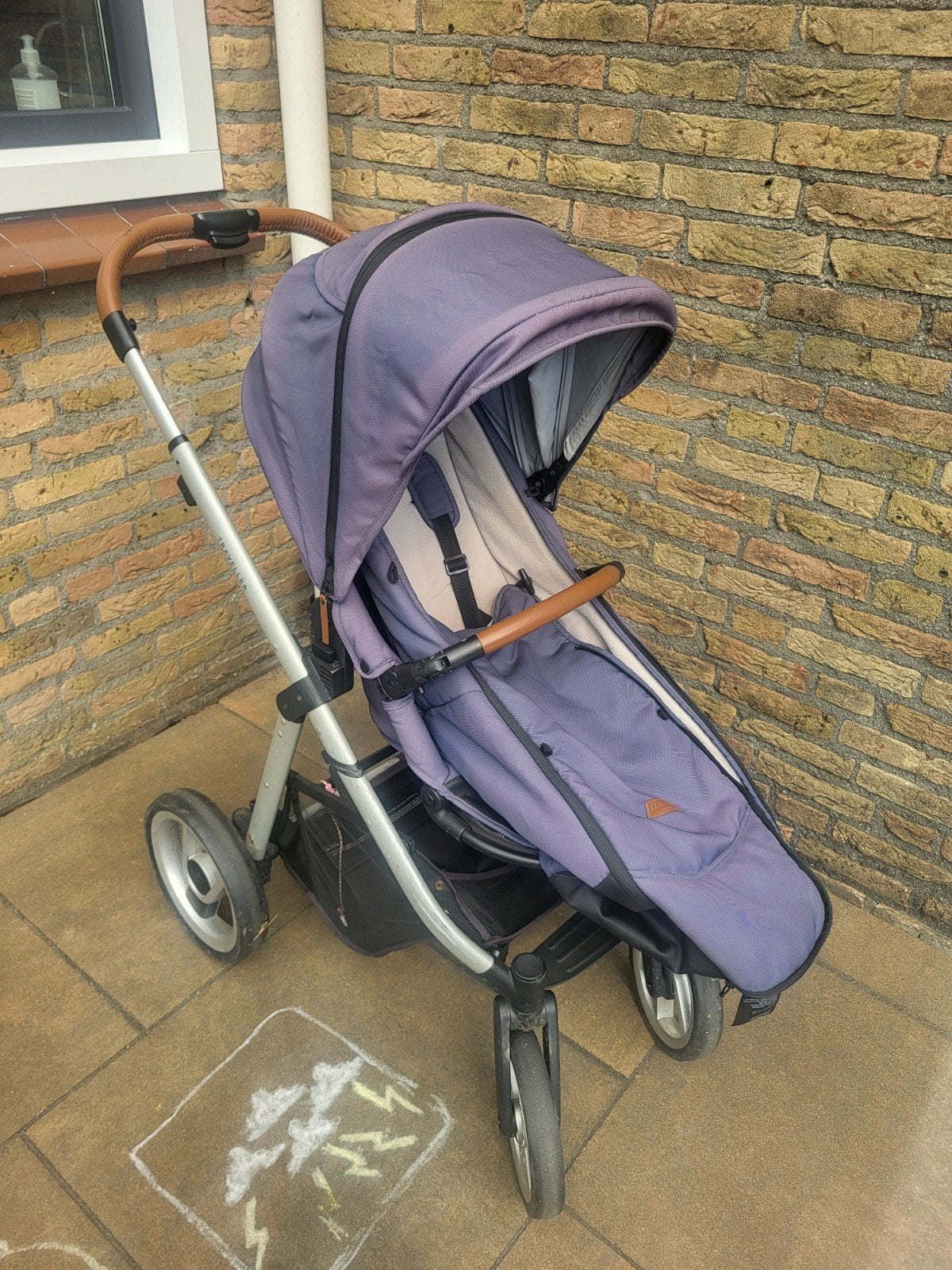 Mutsy Traveller Kinderwagen met Reiswieg, Buggy, Parasol en, Ophalen, Gebruikt, Met autostoeltje, Combiwagen