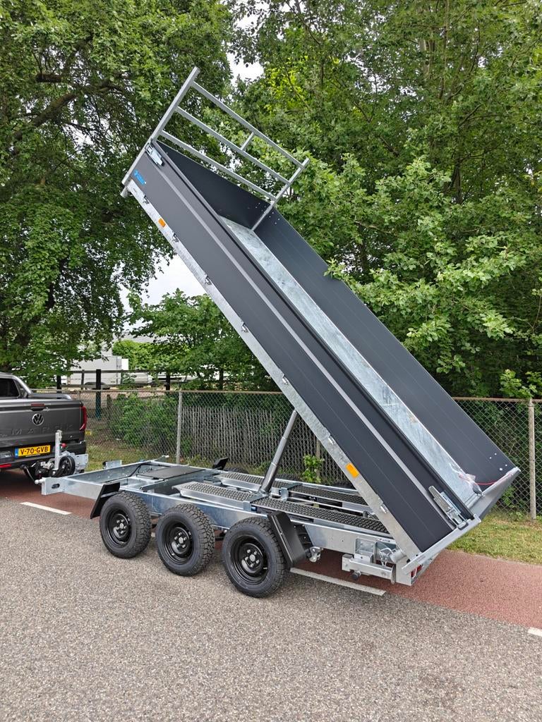 Demo Hapert kipper aanhanger 400/200, 3500KG Parabool, Ophalen of Verzenden, Zo goed als nieuw