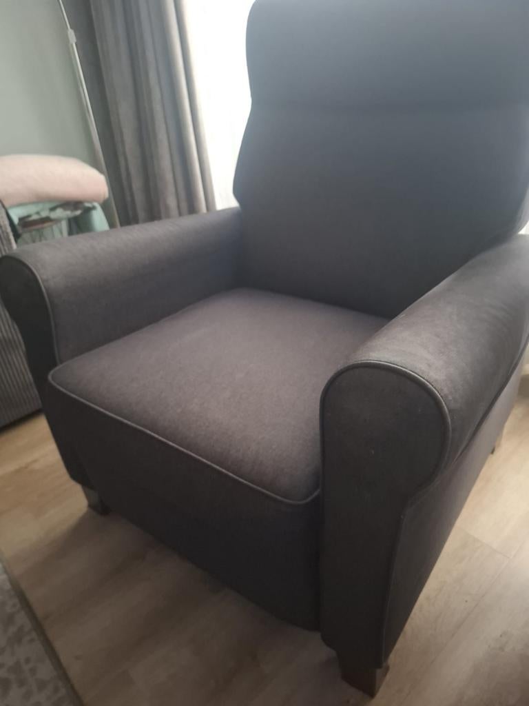 Zitstoelen grijs, Huis en Inrichting, Fauteuils, Ophalen of Verzenden, Gebruikt, 75 tot 100 cm