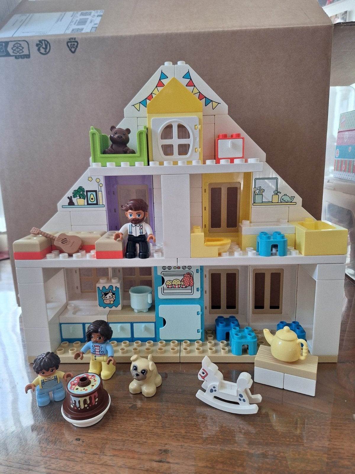 Lego Duplo 10929 Modulair speelhuis, Ophalen of Verzenden, Zo goed als nieuw, Duplo, Complete set