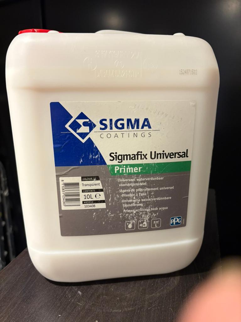 Sigmafix universal primer, Ophalen, Nieuw, Wit