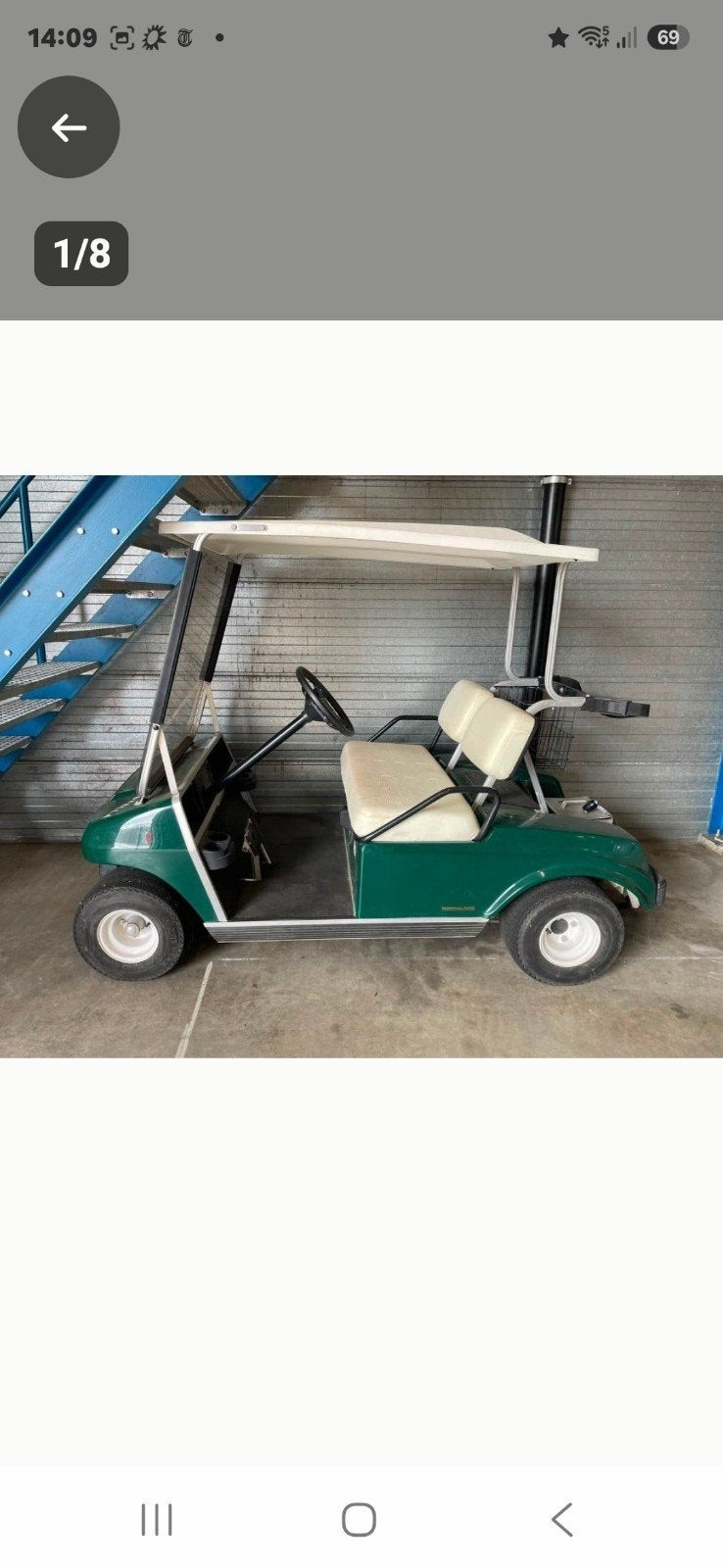 gevraagd golfkar met kenteken, Sport en Fitness, Golf, Ophalen of Verzenden, Gebruikt, Golfkar