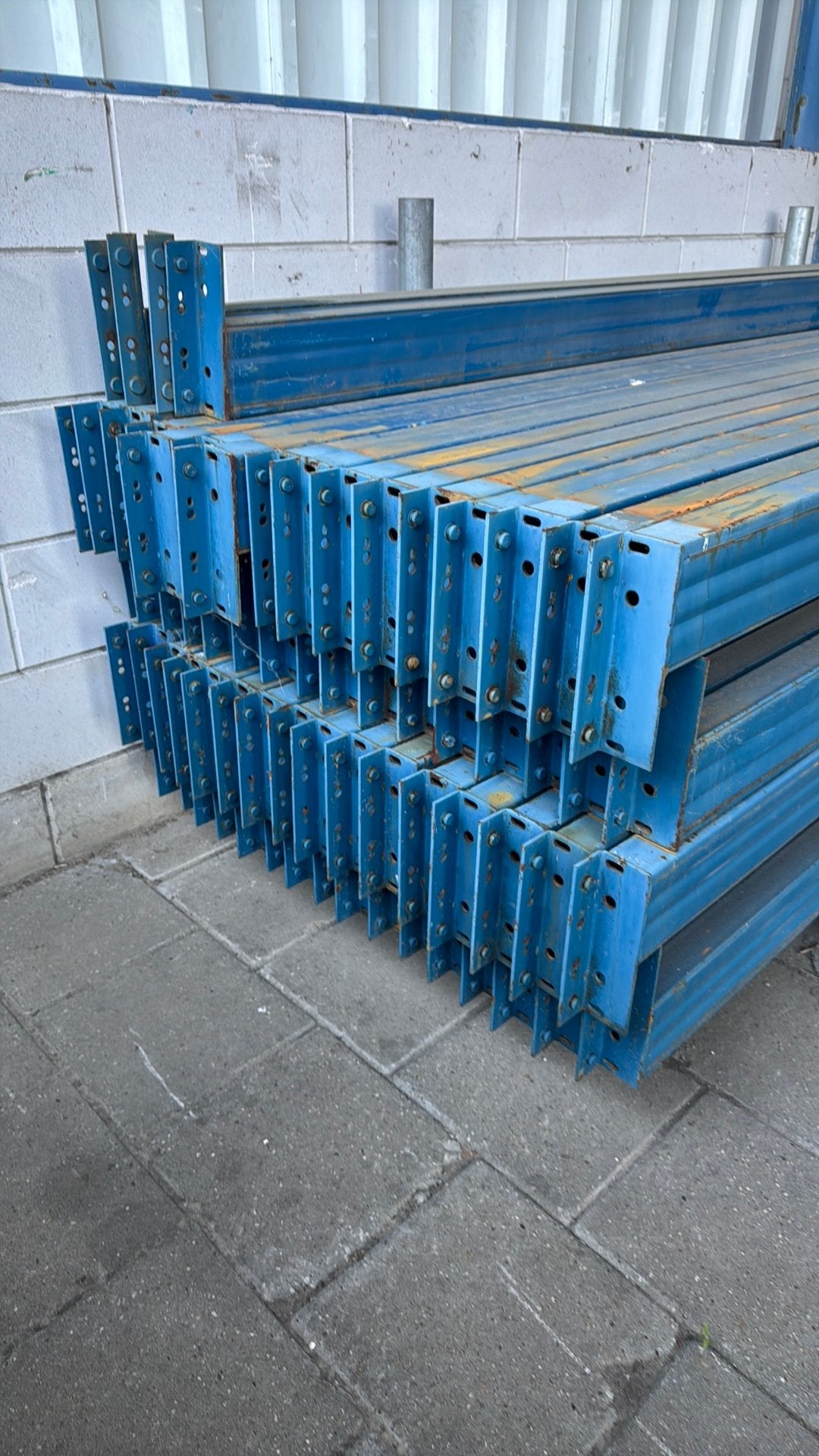 Palletstelling Polypal liggers 2600mm, Ophalen