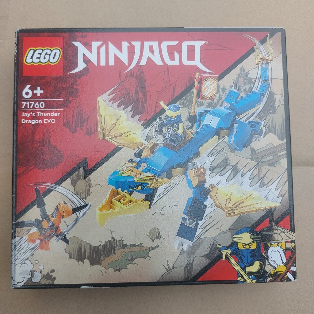 Lego 71760 Jay's Thunder Dragon EVO, Ophalen of Verzenden, Nieuw, Complete set, Lego