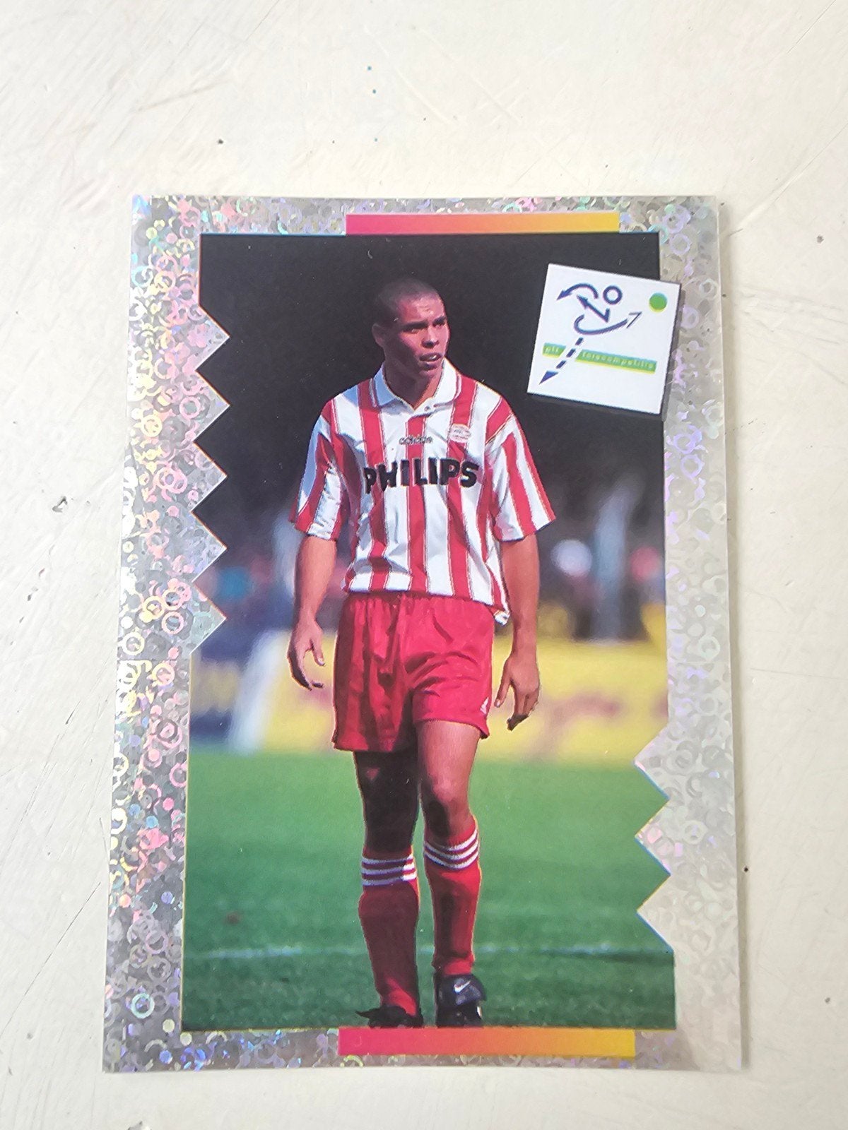 Panini Voetbal 96 Ronaldo PSV #411, Ophalen of Verzenden, Zo goed als nieuw, PSV, Poster, Plaatje of Sticker