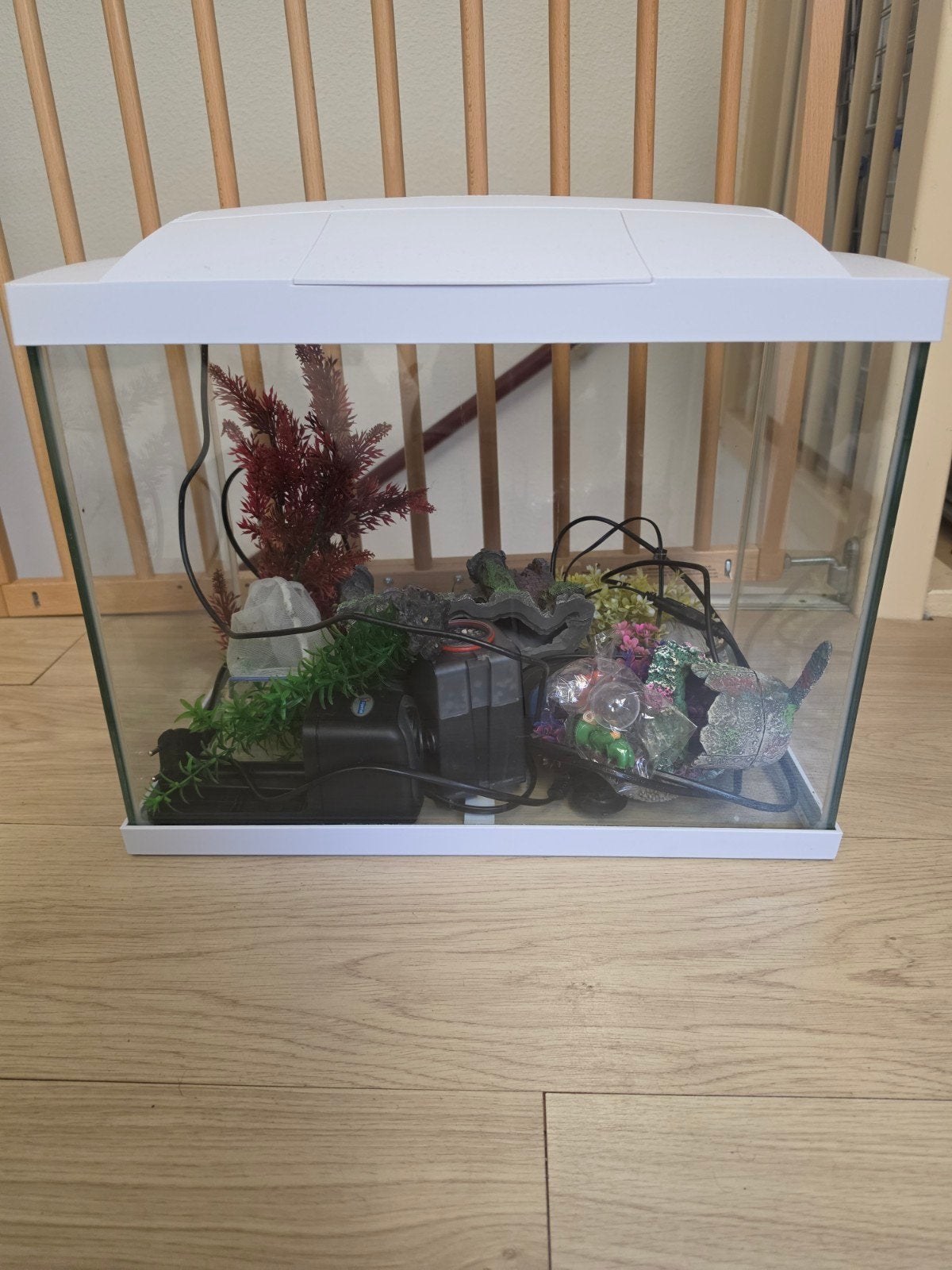 Superfish aquarium met veel accesorries, Ophalen, Gebruikt, Superfish, Inclusief deksel