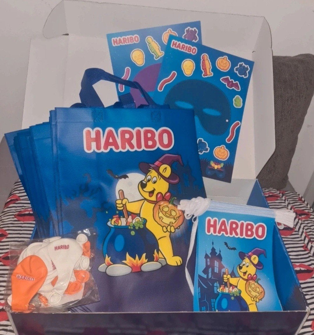 Haribo Halloweenbox, Ophalen of Verzenden, Nieuw, Versiering, Halloween of Griezel