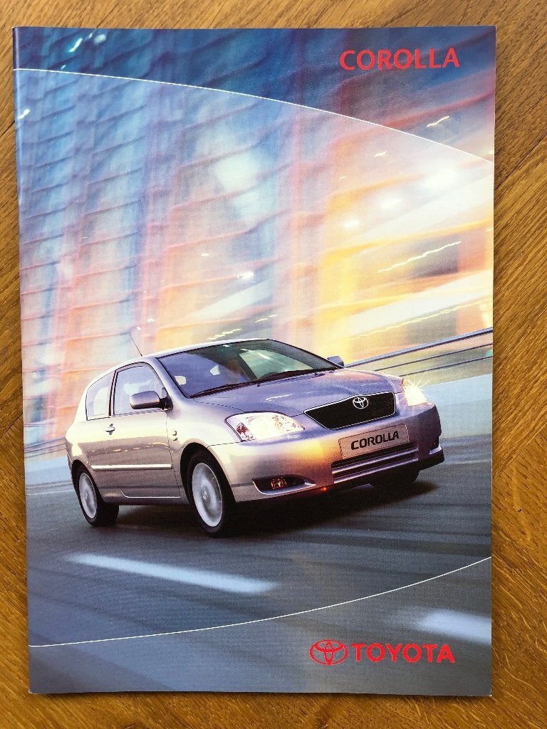 Toyota Corolla folder 2003, Verzenden, Toyota, Nieuw, Toyota