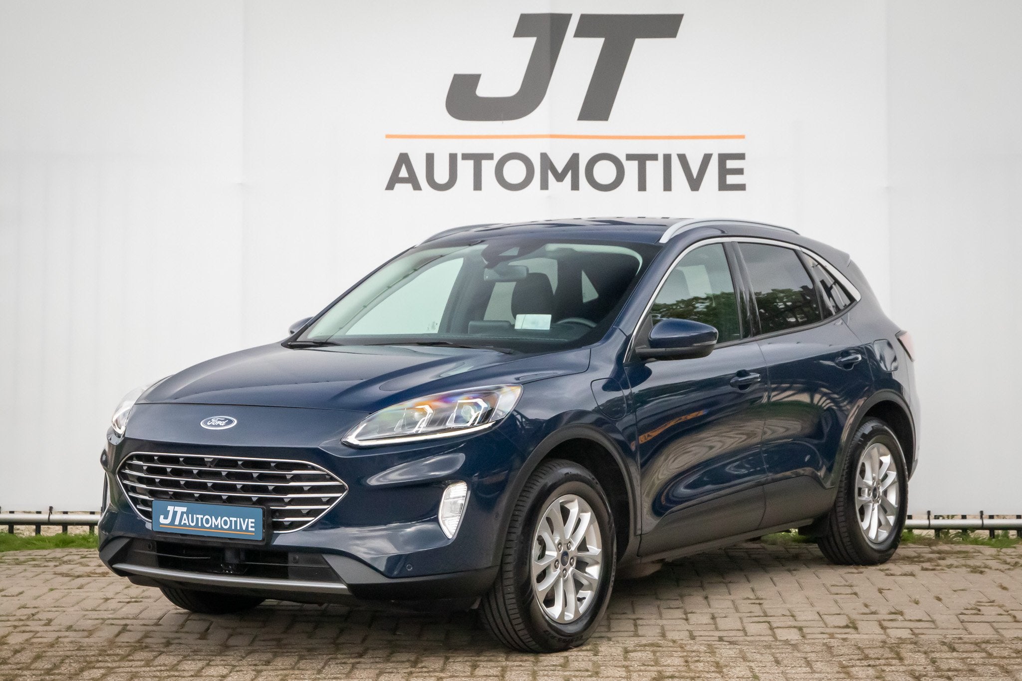 Ford Kuga 2.5 PHEV Titanium head up display | Camera | Pdc |, Gebruikt, Euro 6, 4 cilinders, Blauw