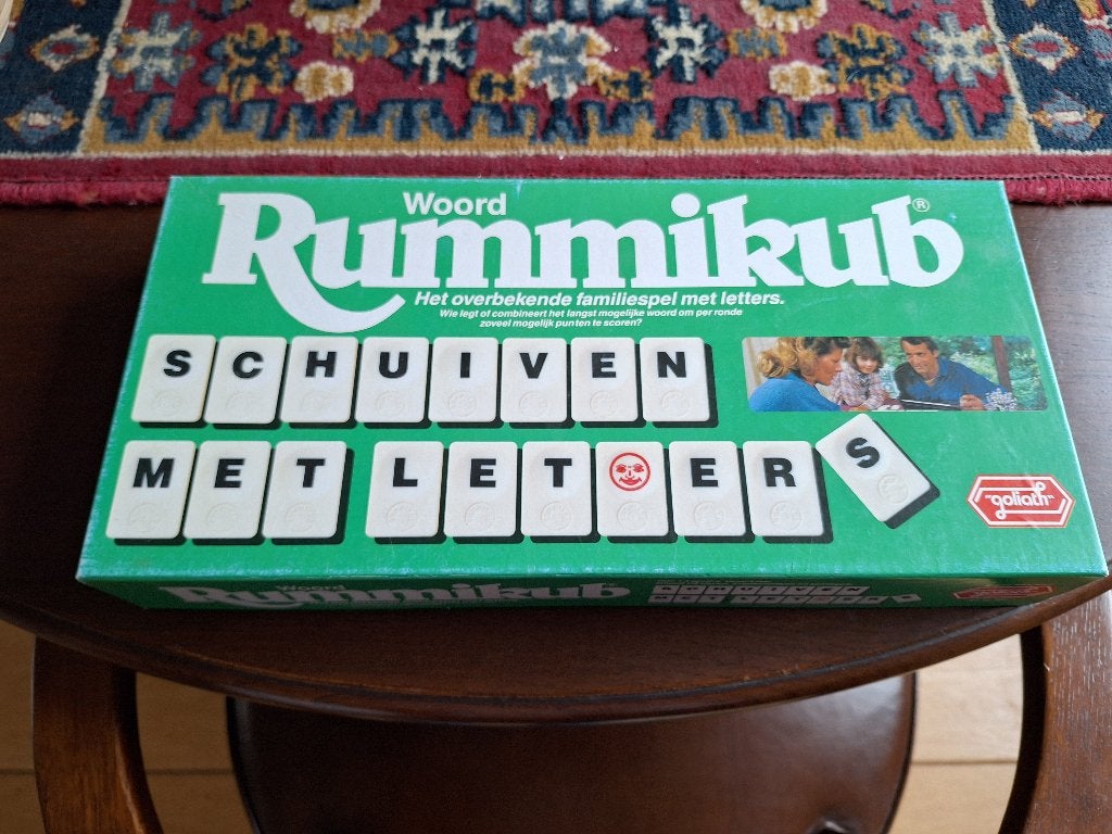 Woord rummikub, Een of twee spelers, Ophalen of Verzenden, Gebruikt, Goliath