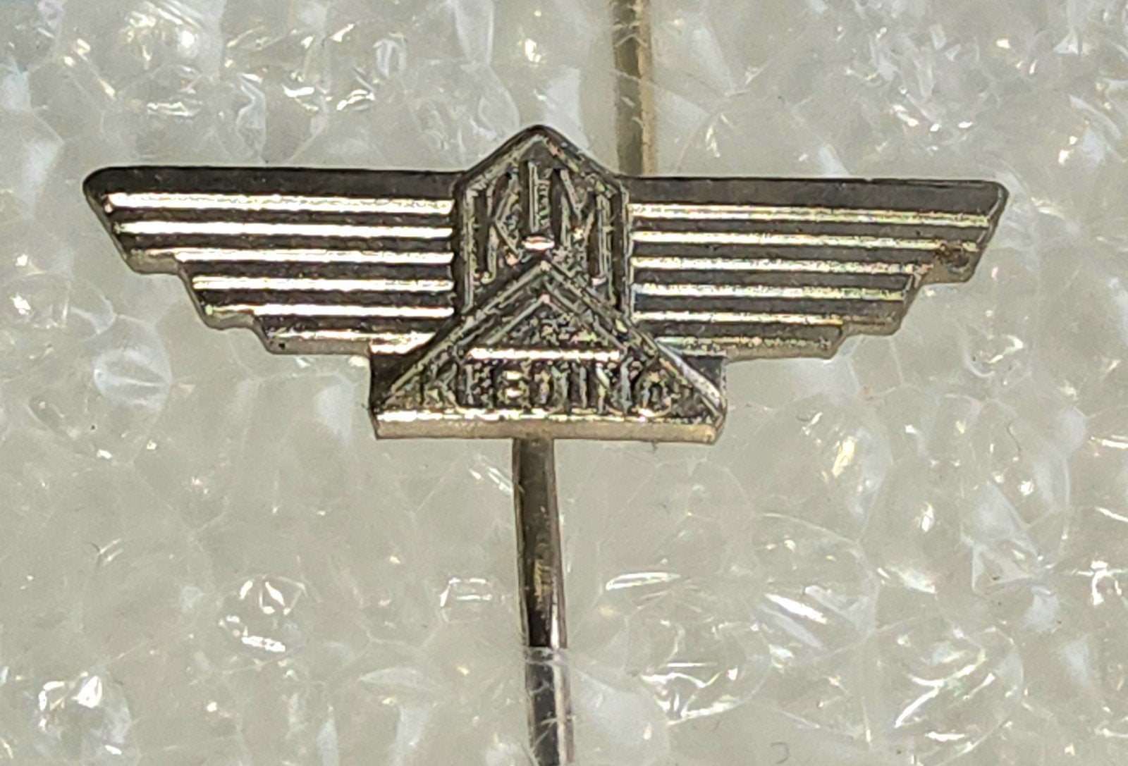 Vintage KLM Kleding Speldje, Ophalen of Verzenden, Gebruikt, Overige onderwerpen, Speldje of Pin