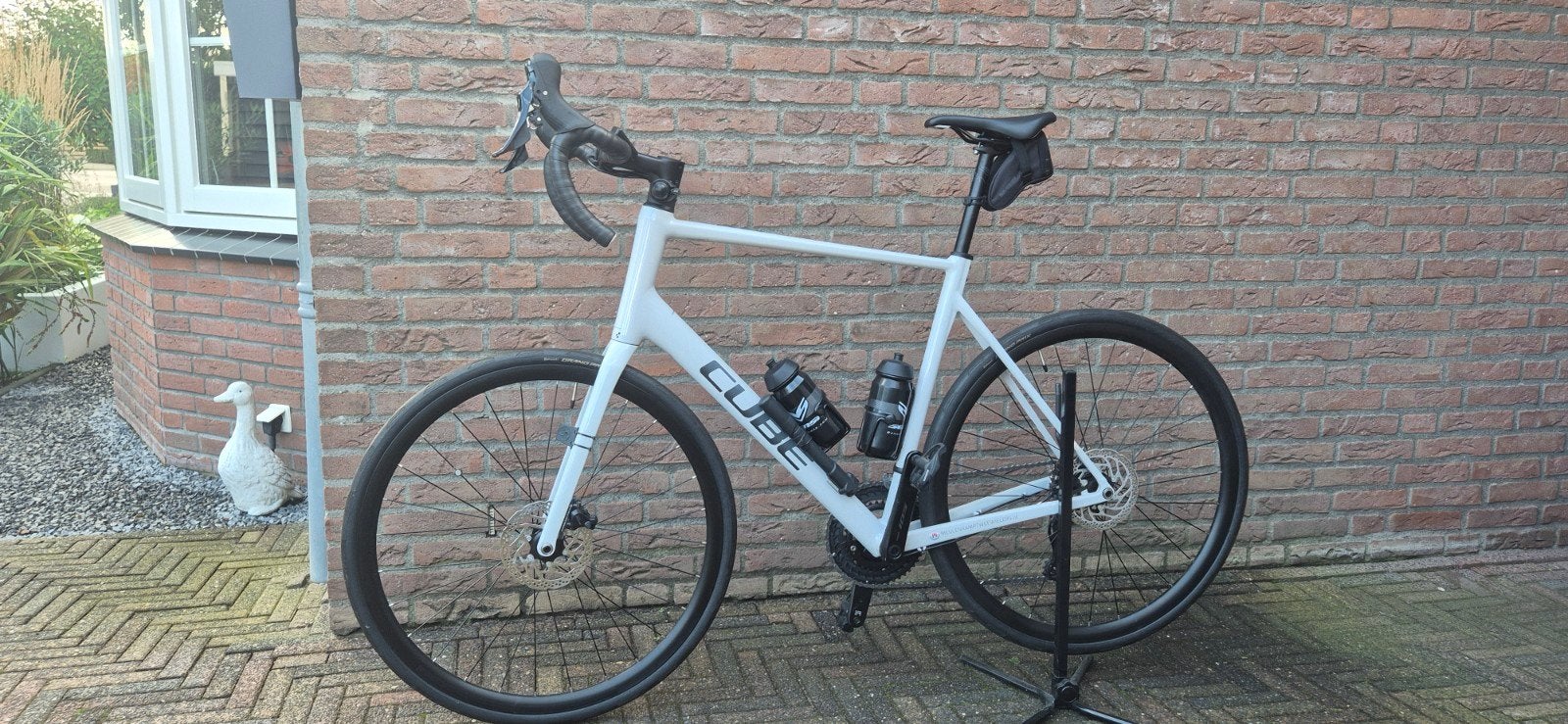 Wielrenfiets Cube Attian slx 62 inch, met complete accessoir, Ophalen, Zo goed als nieuw, Overige typen
