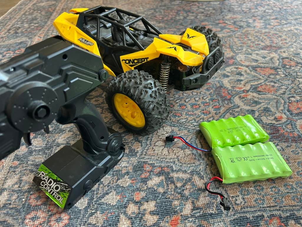 Vortex buggy RC geel, Ophalen, Gebruikt, Auto offroad, Overige typen