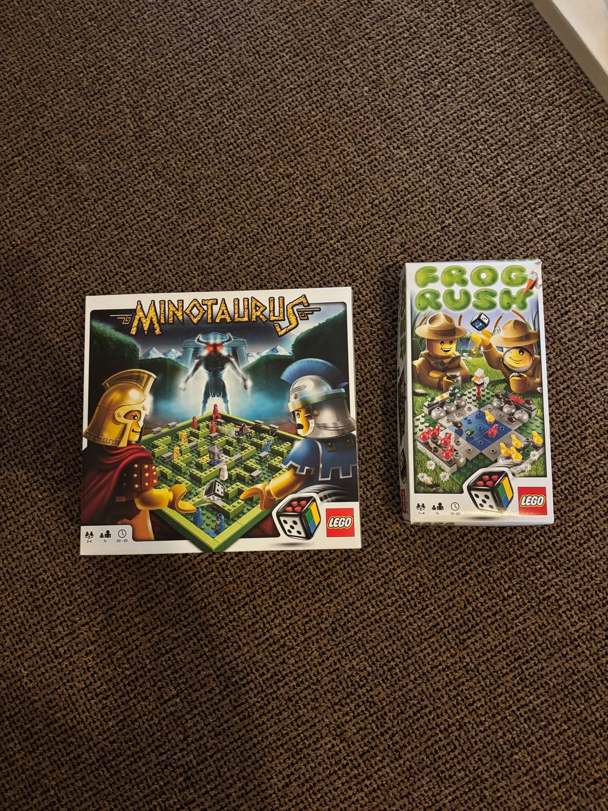 LEGO Games Minotaurus & Frog Rush Bordspellen, Drie of vier spelers, Ophalen, Gebruikt