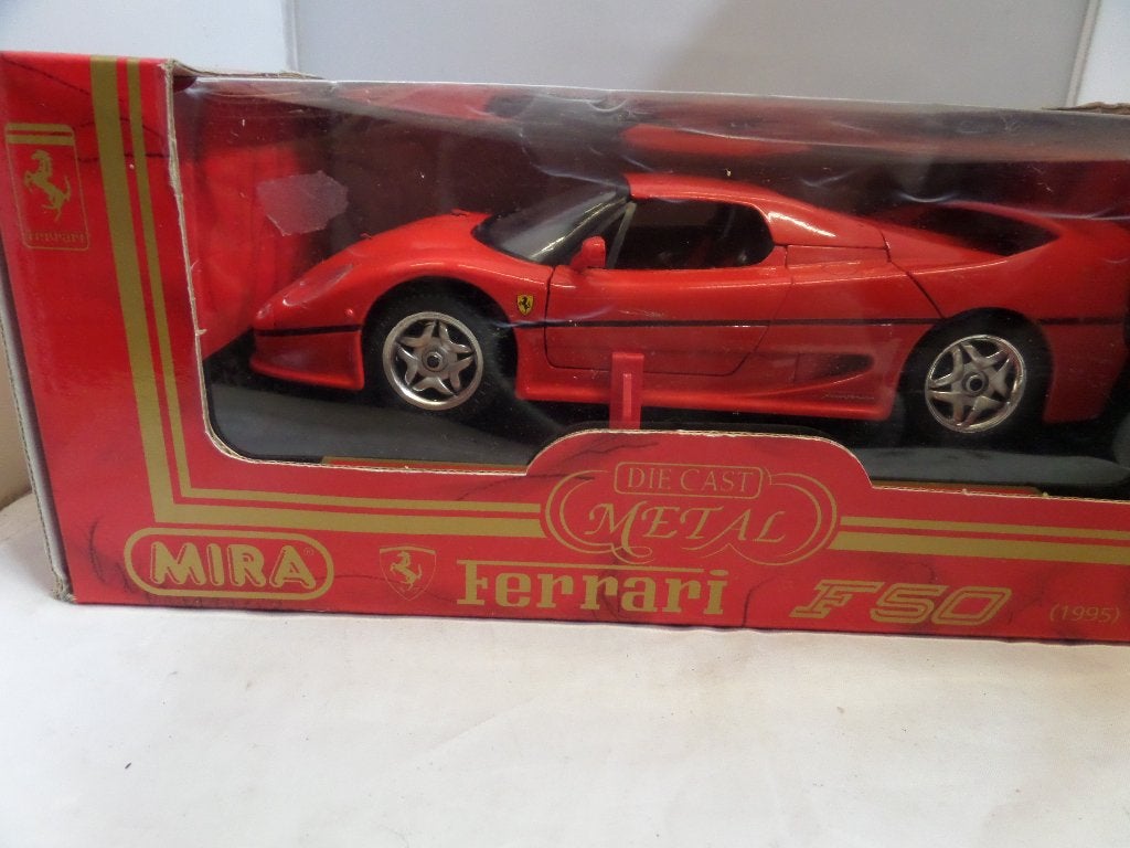 Mira Ferrari F50  1995   rood, Hobby en Vrije tijd, Ophalen of Verzenden, Nieuw, Auto, Overige merken