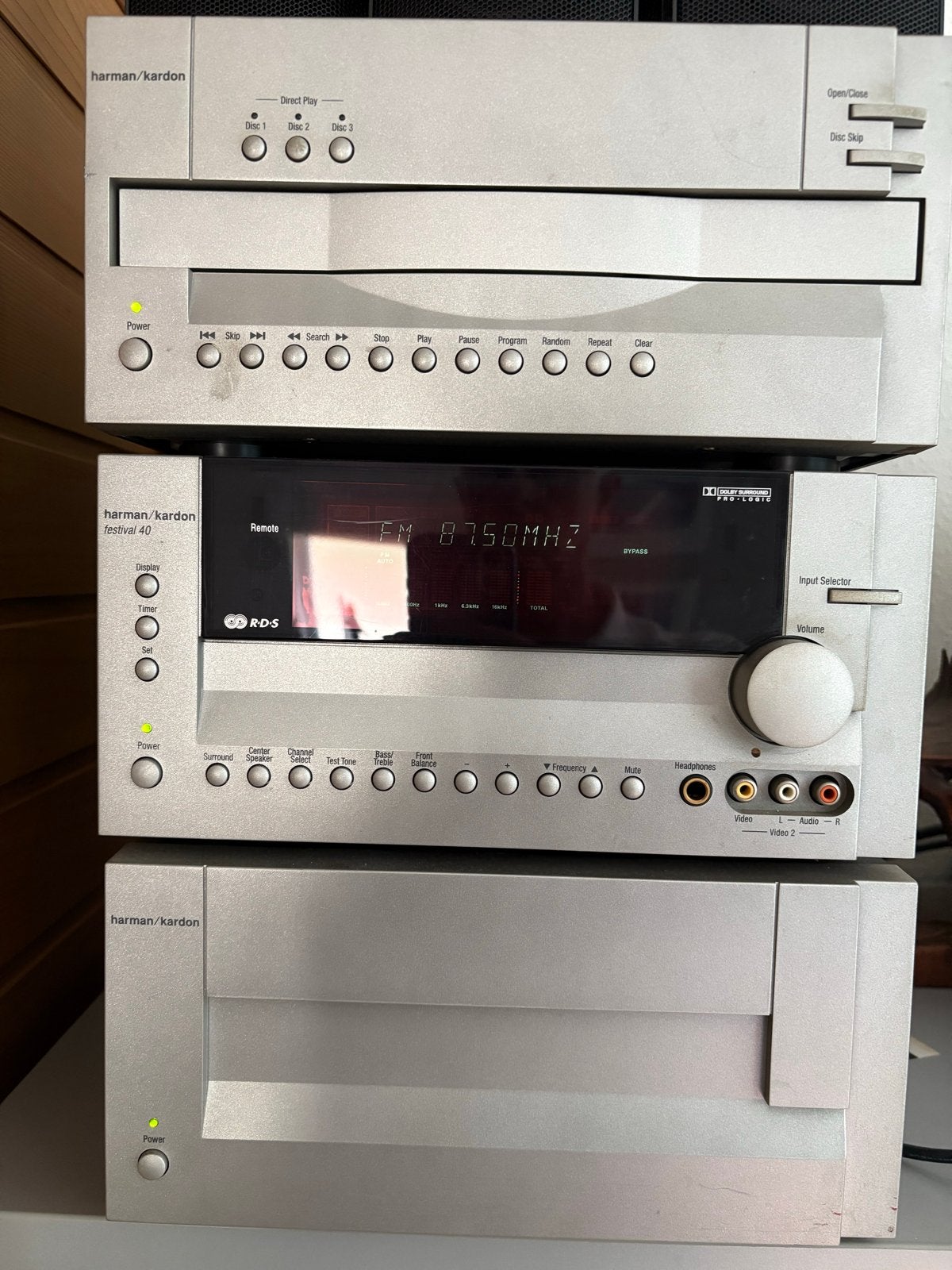Harman Kardon Festival 40 Home Cinema Set met 5.1 Speakers, Gebruikt, 5.1-systeem, Dvd-speler, Ophalen
