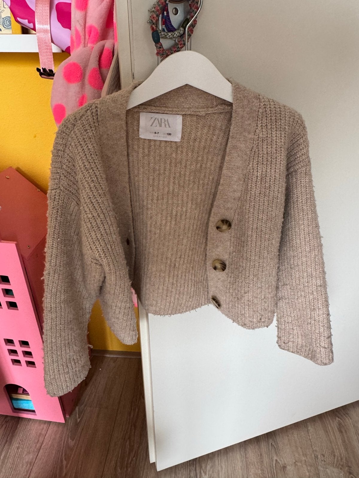 Tof Zara vest met rokje maat 122, Ophalen of Verzenden, Gebruikt, Meisje, Setje