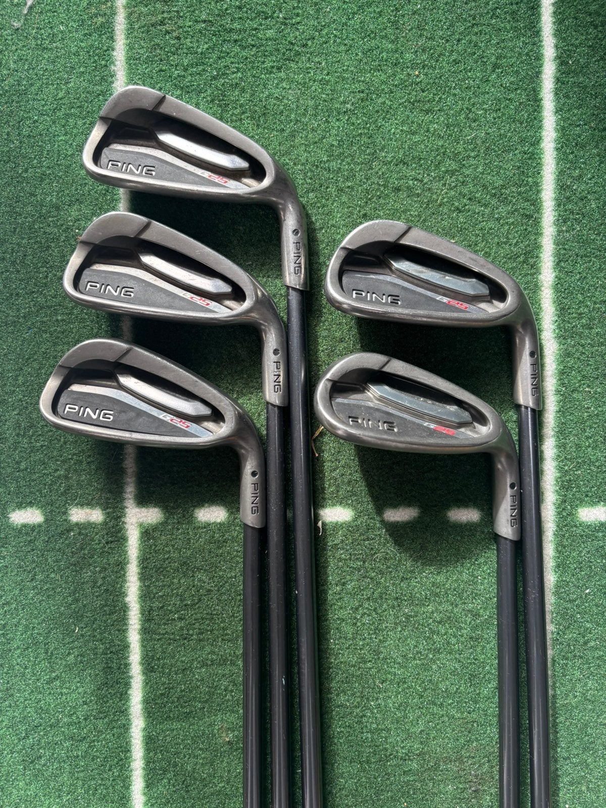 Ping G25 Ijzerset | 6,7,8,9,SW | Black Dot | Lite Flex