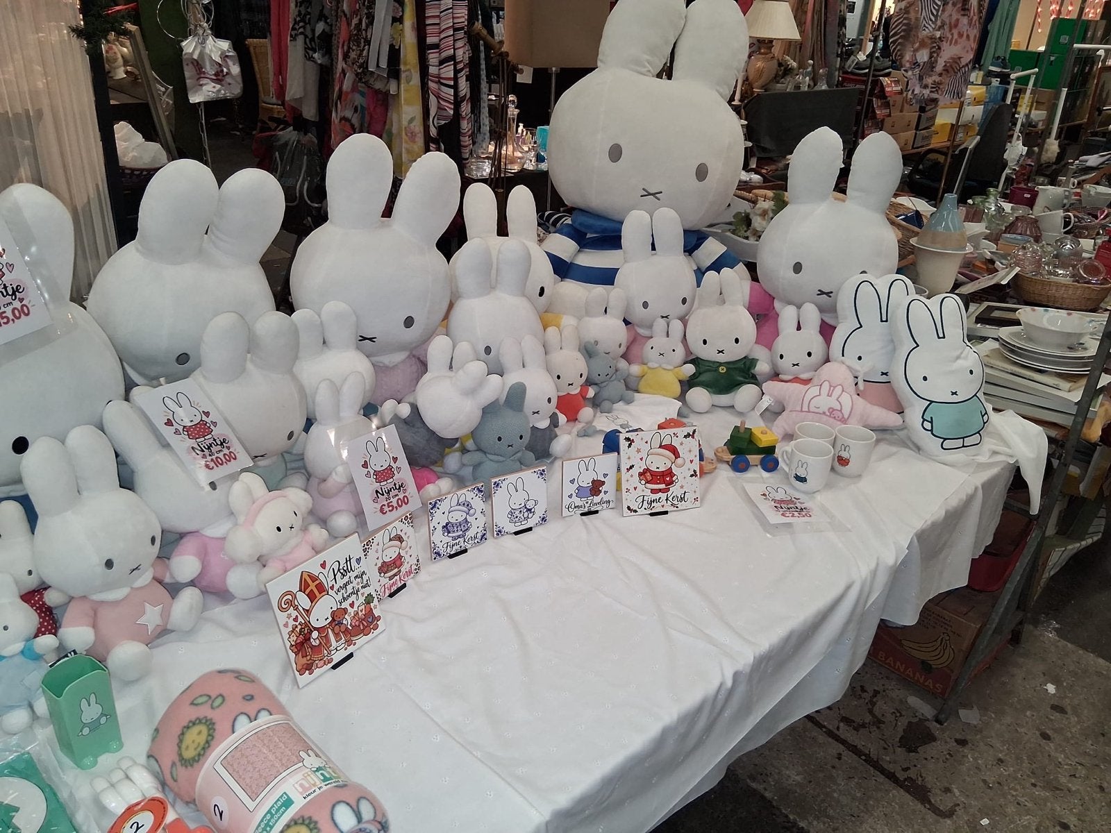 Nijntje knuffels en accessoires, diverse maten en condities, Kinderen en Baby's, Nijntje, Ophalen of Verzenden, Met label, Groot (groter dan 80 cm)