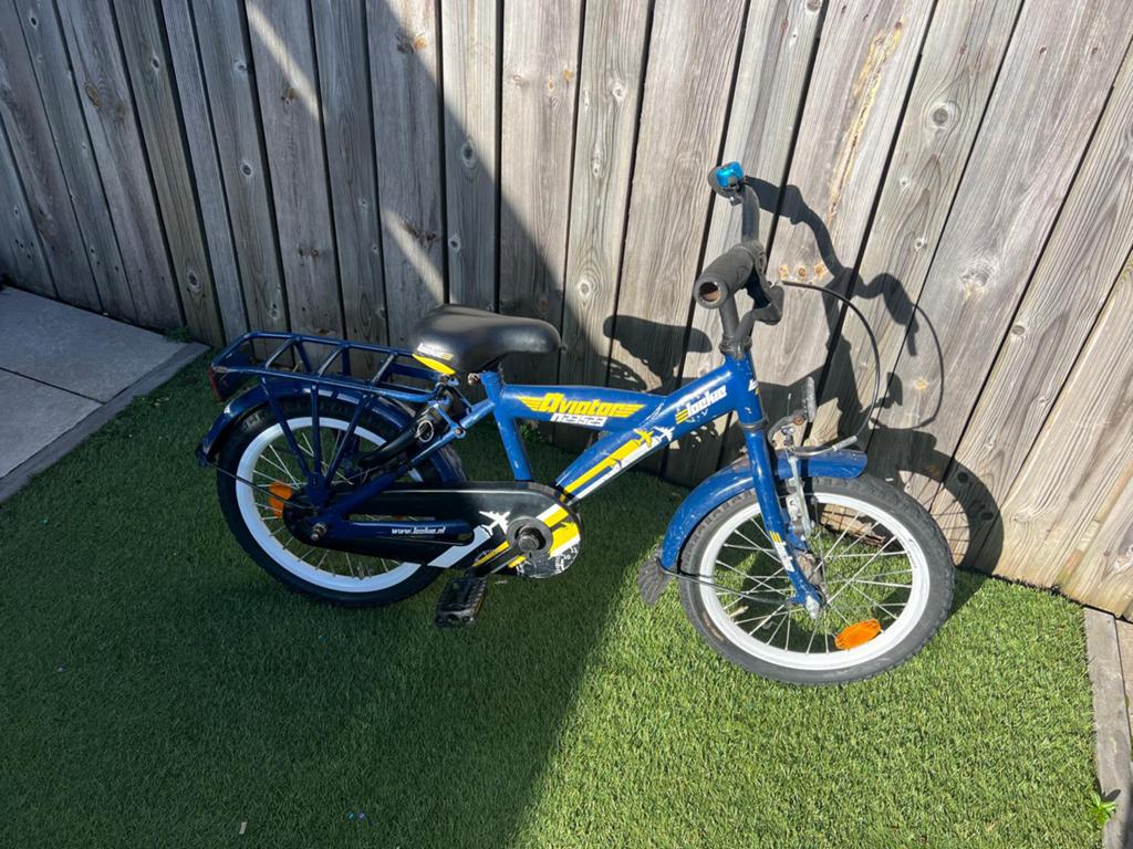 Loeki fiets 16 inch, Ophalen, Zo goed als nieuw, 16 tot 20 inch