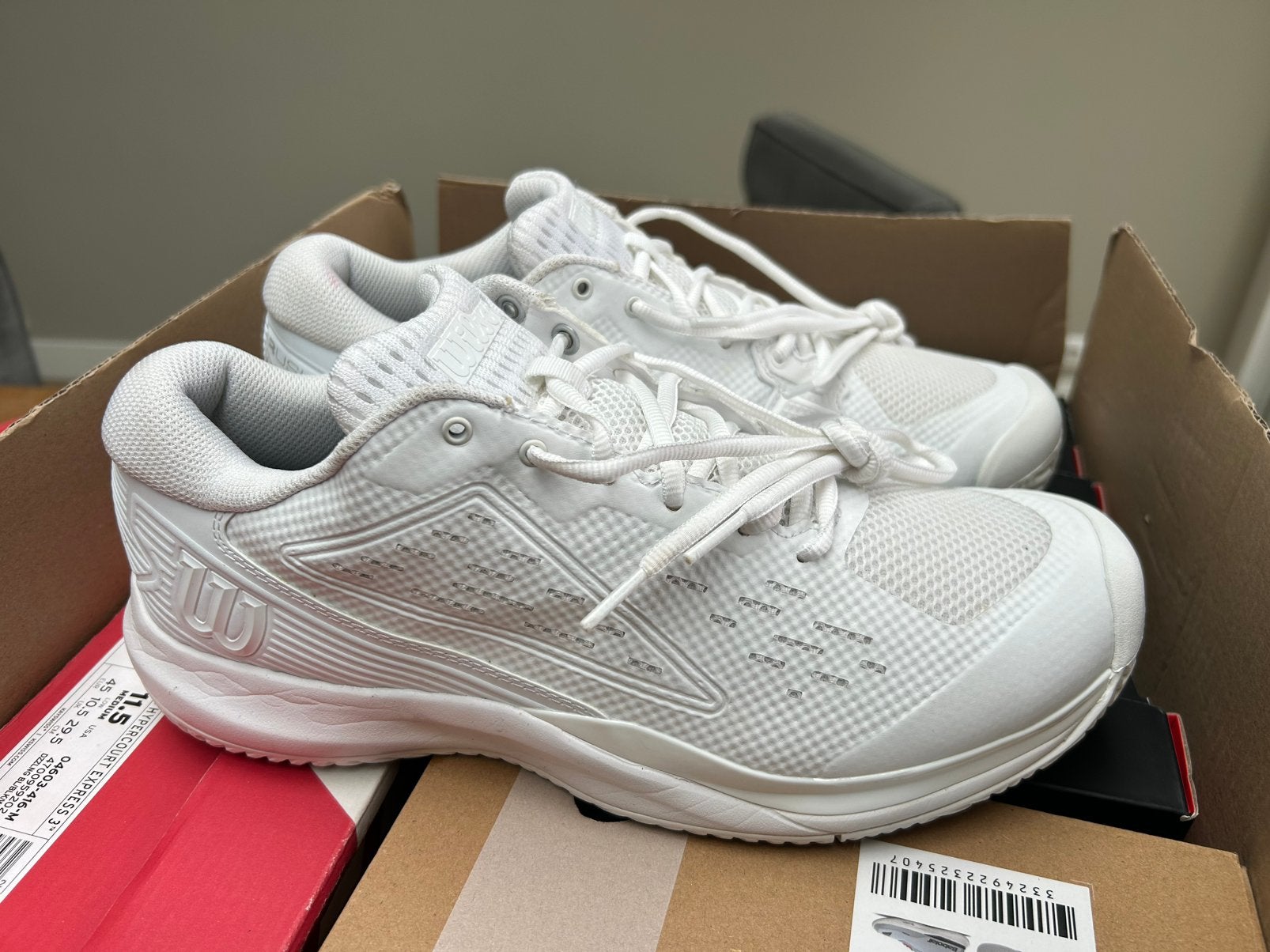 Tennisschoenen Wilson rush pro ace 45,1/3, L00, Schoenen, Ophalen of Verzenden, Zo goed als nieuw