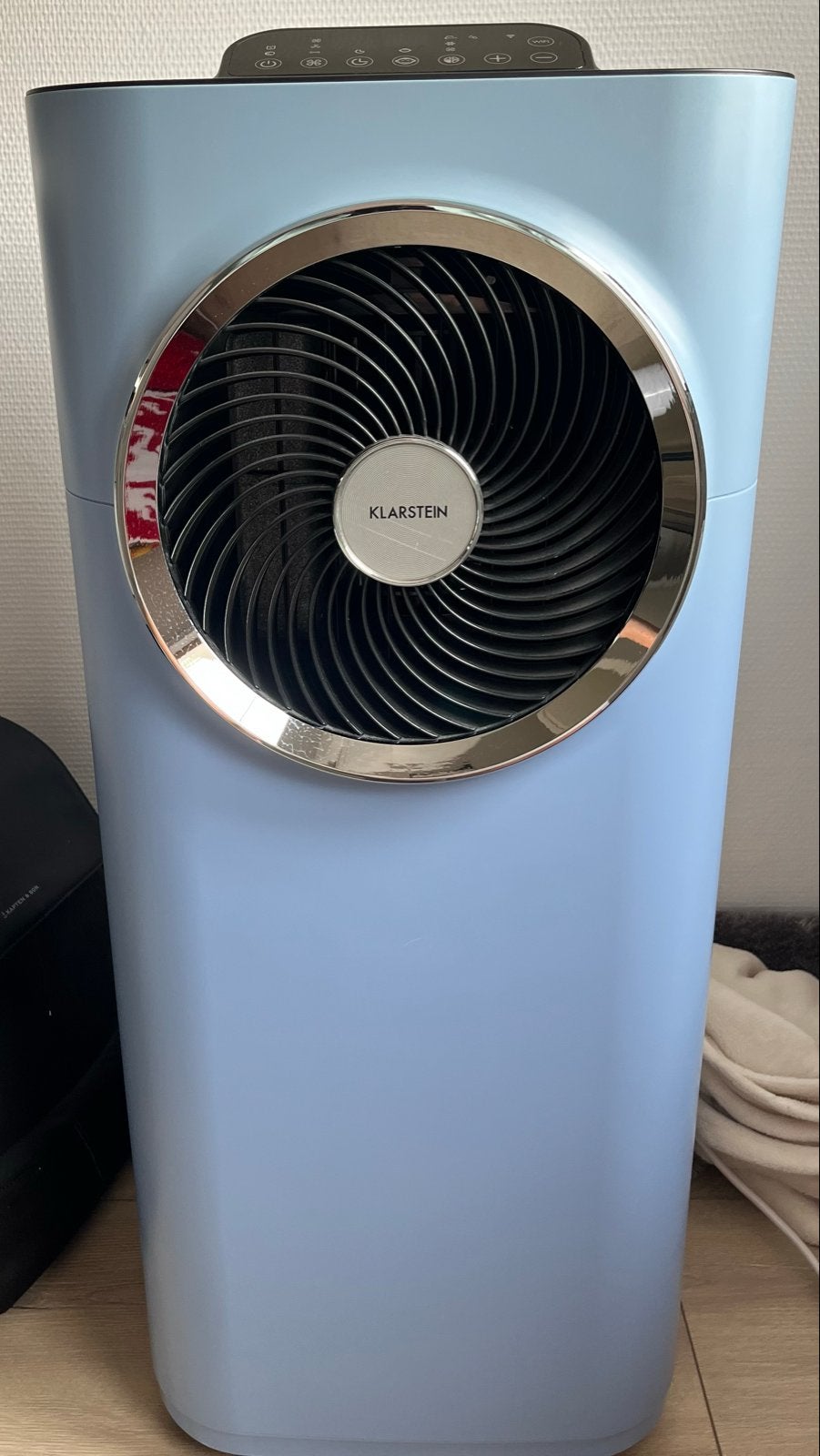 Klarstein Mobiele Design Airco, Ophalen, 3 snelheden of meer, Zo goed als nieuw, Koelen en Ontvochtigen