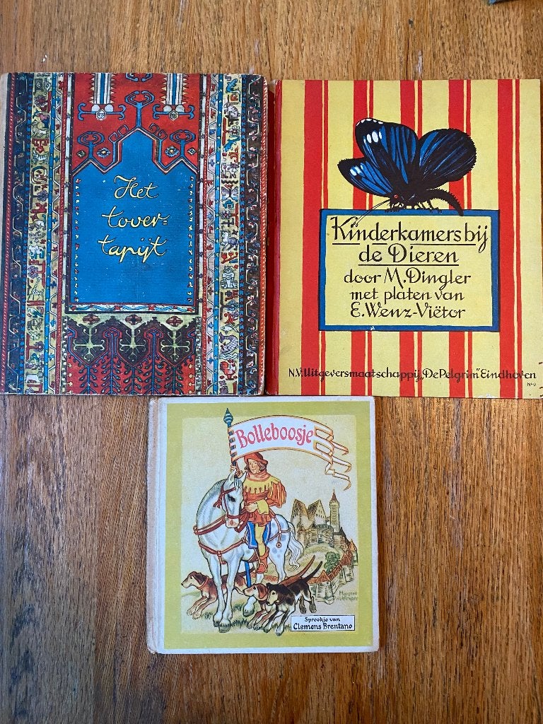 3 Nederlandstalige "Oorlogs" kinderboeken 1944/1945, Ophalen of Verzenden, Overige soorten, Nederland, Boek of Tijdschrift