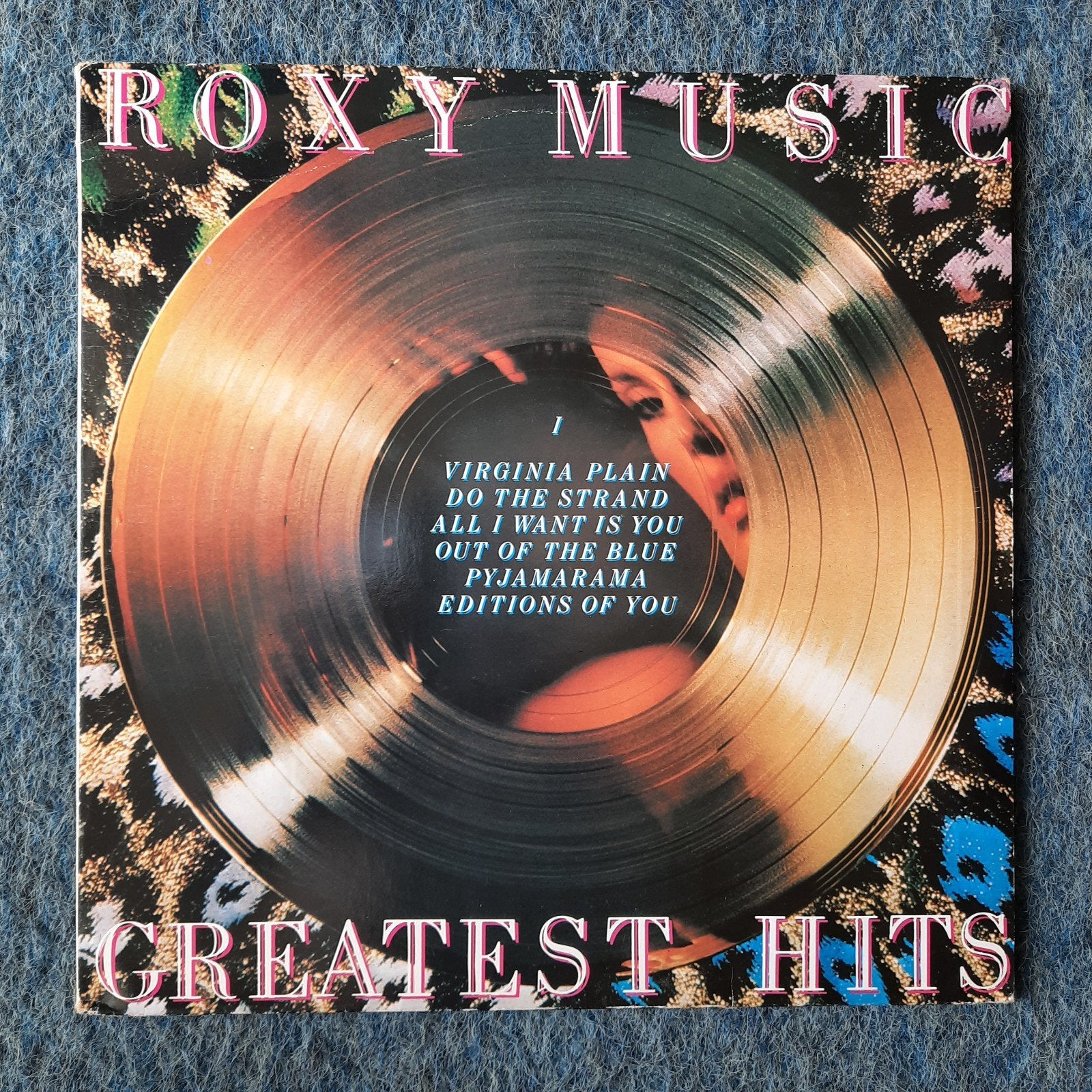 LP Roxy Music - Greatest Hits, Cd's en Dvd's, Vinyl | Rock, LP, Ophalen of Verzenden, Zo goed als nieuw, 12 inch