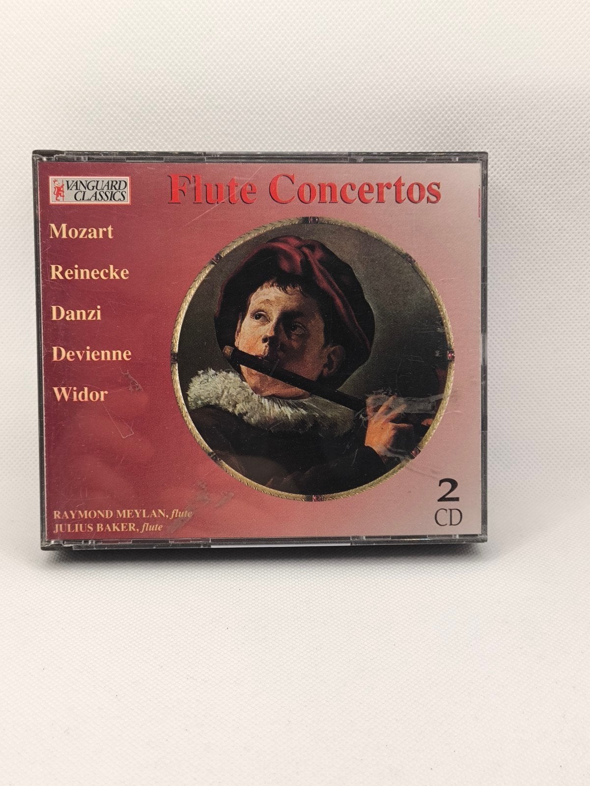 Flute concertos Vanguard classics cd, Ophalen of Verzenden, Barok, Zo goed als nieuw, Orkest of Ballet