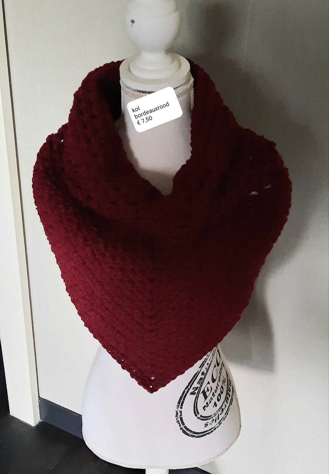 kol heerlijk warm, Kleding | Dames, Handgemaakt, Ophalen of Verzenden, Nieuw, Sjaal
