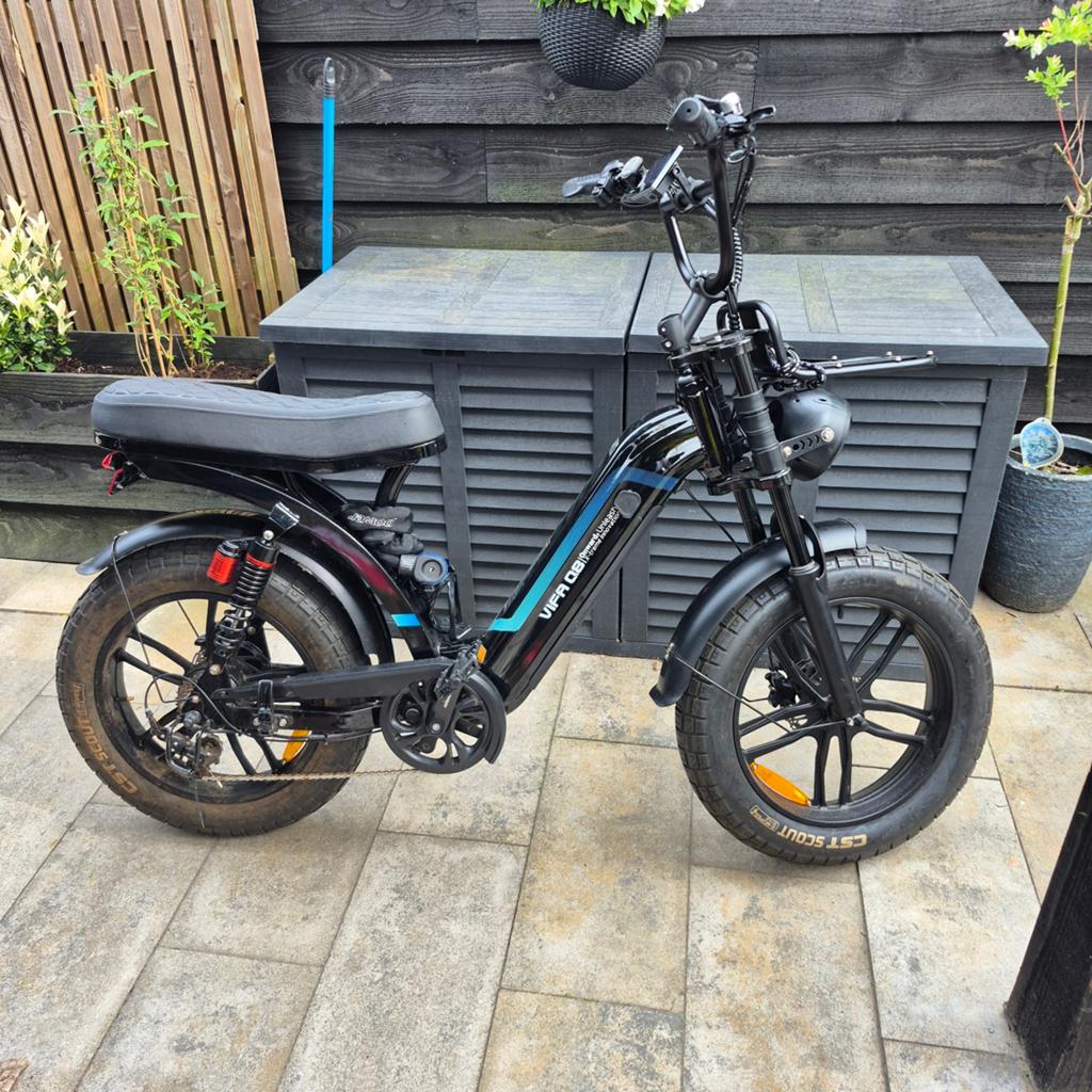 Vifa Q8 E-bike met 500W motor - Z.G.A.N., Fietsen en Brommers, Fietsaccessoires | Aanhangers en Karren, Ophalen, Zo goed als nieuw
