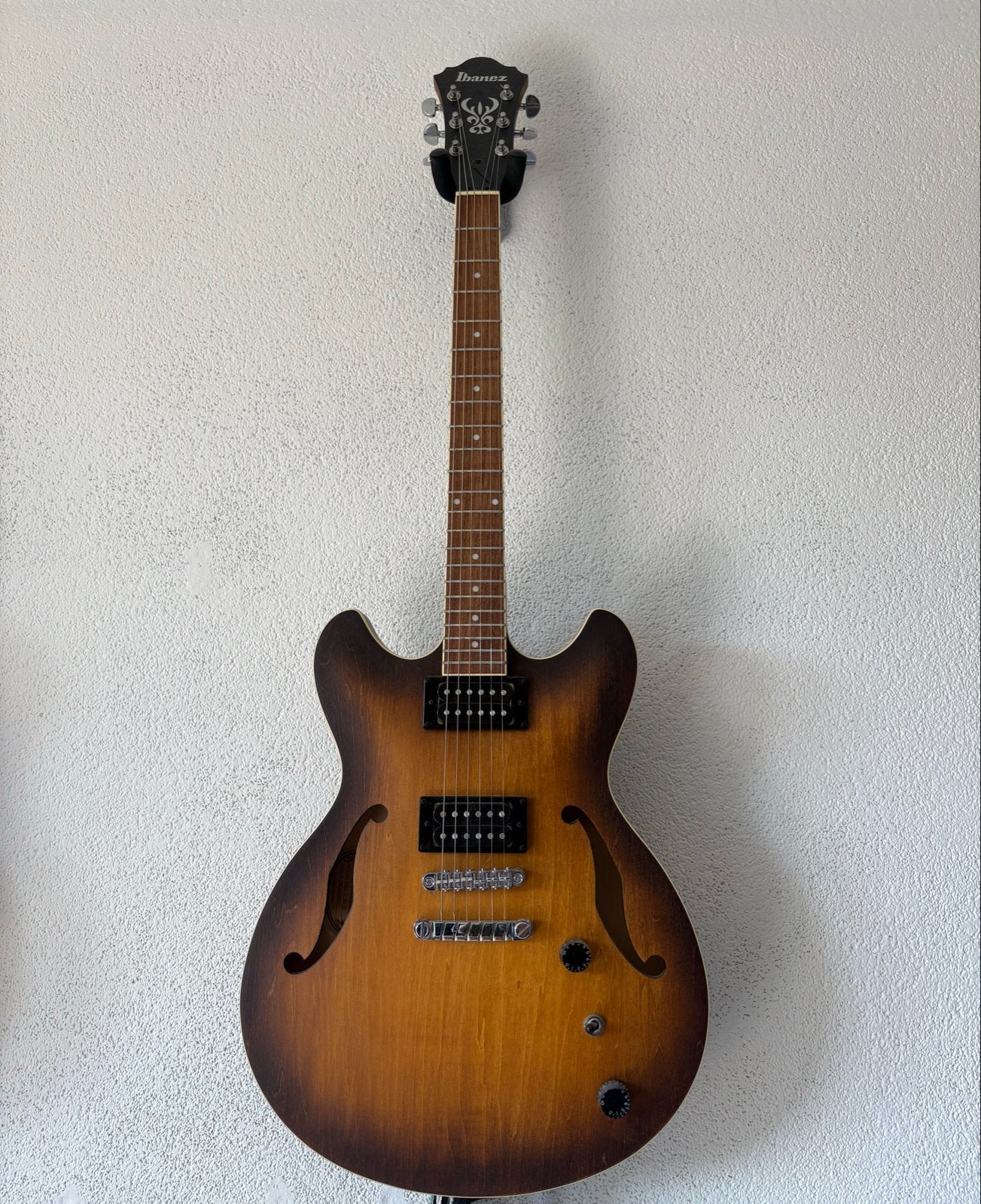Ibanez AS53 Artcore Tobacco Flat semi-akoestische gitaar, Ophalen, Gebruikt, Overige typen