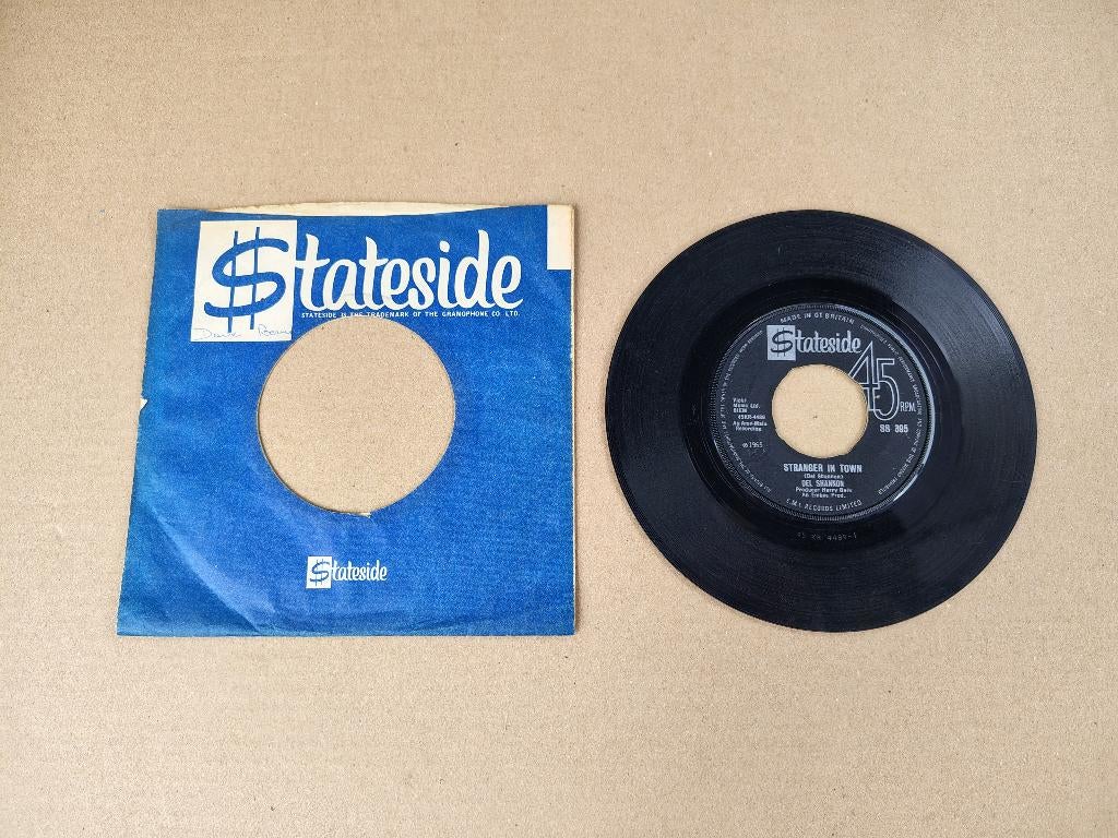 Single: Del Shannon - Stranger In Town (1965), Cd's en Dvd's, Vinyl Singles, Verzenden, Gebruikt, 7 inch, Pop