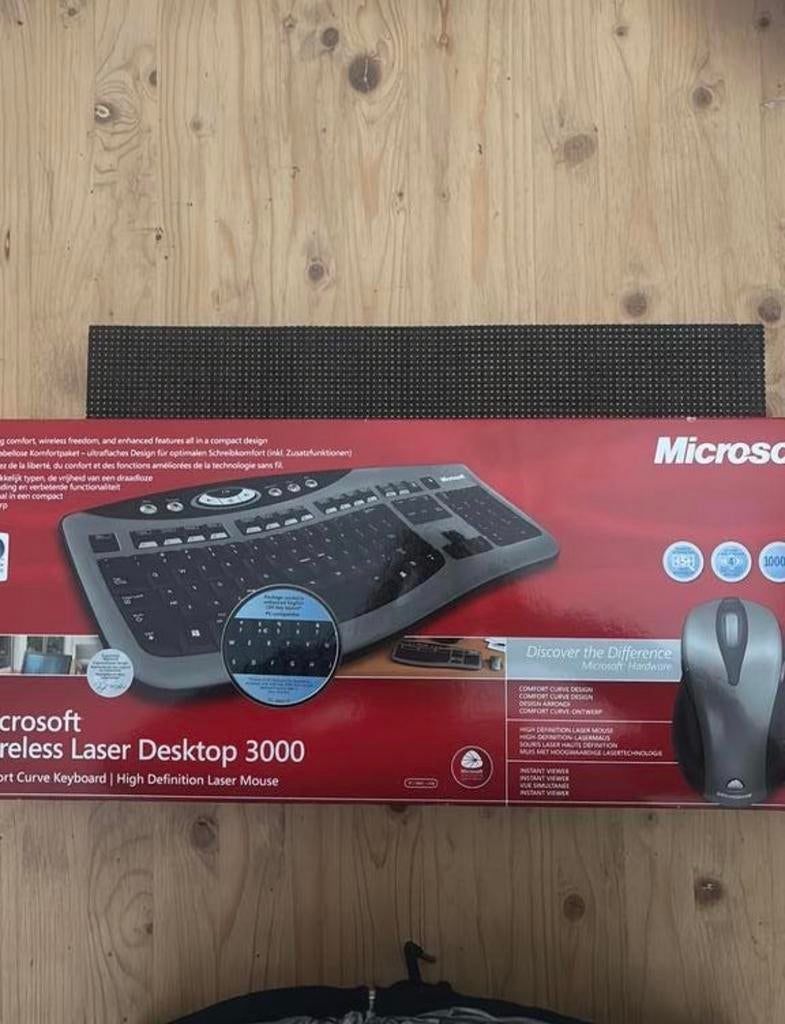 Microsoft wireless Laser Deskstop 3000, Ophalen, Zo goed als nieuw