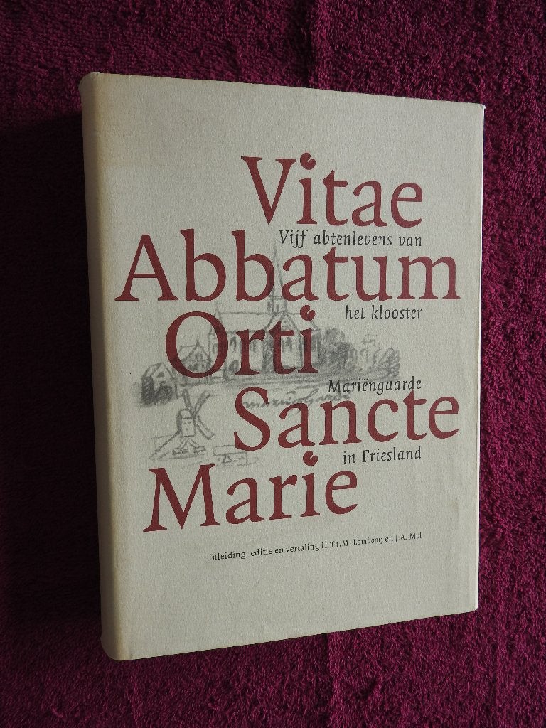 Vijf abtenlevens van het klooster Mariëngaarde - Hallum, Ophalen of Verzenden, Zo goed als nieuw