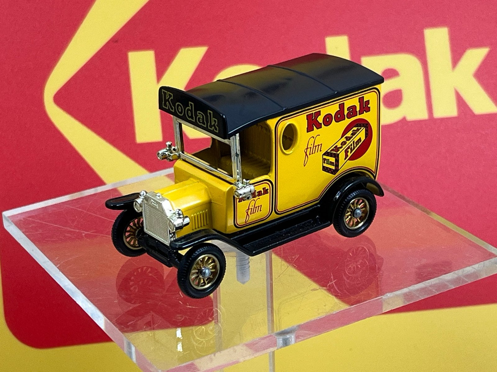 Vintage Kodak Film Bestelwagen Modelauto, Ophalen of Verzenden, Nieuw, Overige typen