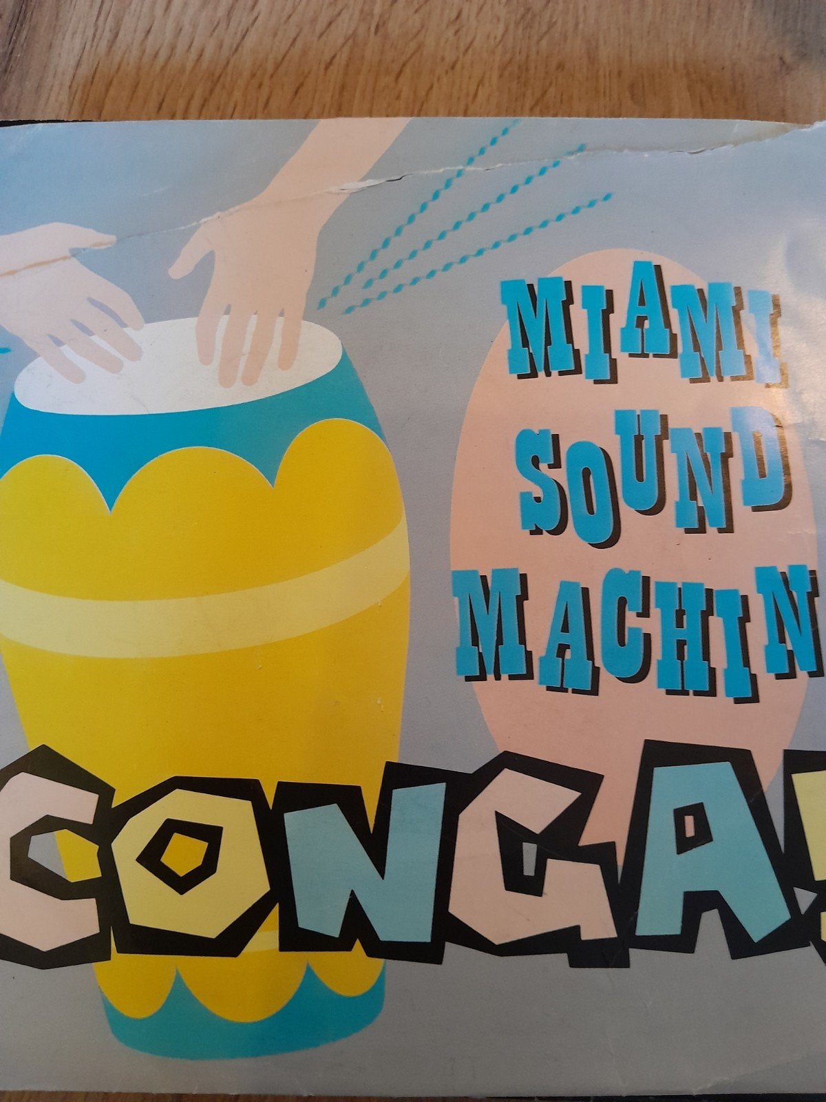 Miami sound machine 7 inch conga, Ophalen of Verzenden, Zo goed als nieuw, Pop