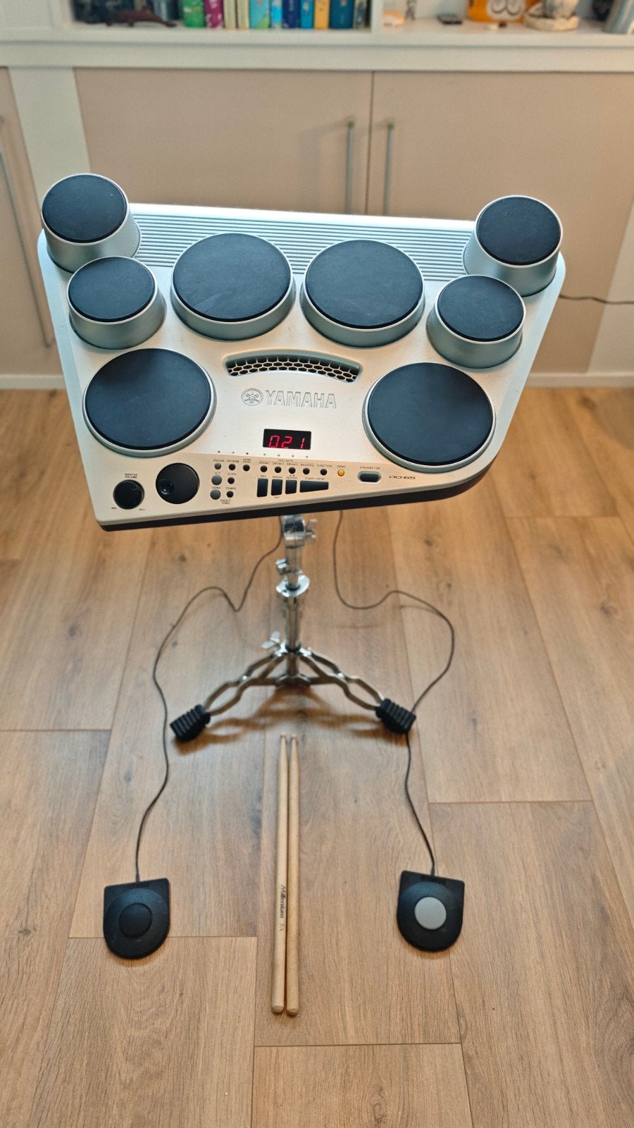 Yamaha DD-65 Digitale Drums met standaard, Ophalen, Gebruikt, Yamaha