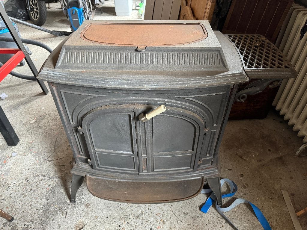 Gietijzeren Kachel, Ophalen, Gebruikt, Hout, Houtkachel