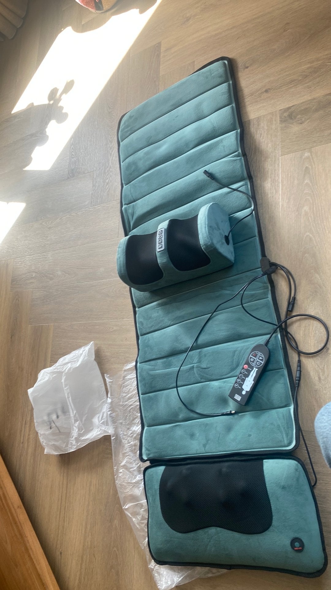 Himouta Full Body Massagemat + voetmassage, Ophalen, Zo goed als nieuw, Massagestoel of Kussen