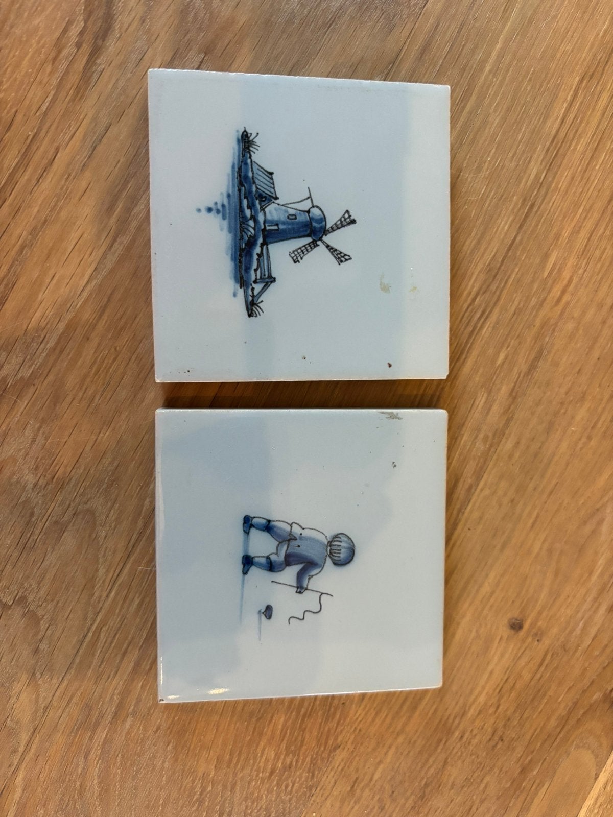 Delftsblauwe tegeltjes 8/8 cm, Antiek en Kunst, Ophalen of Verzenden