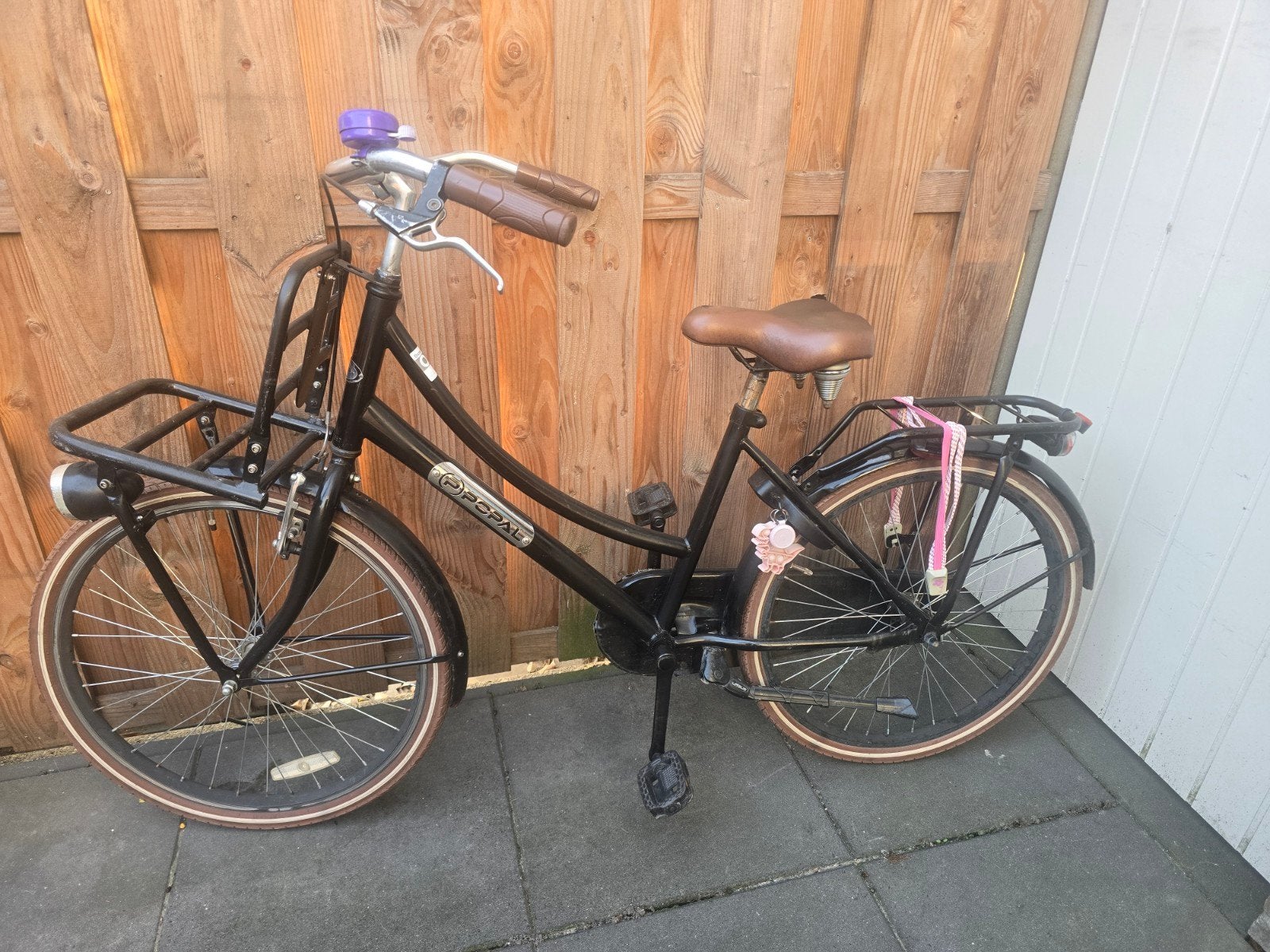 kinderfiets 24inch popal, Minder dan 47 cm, Ophalen, Gebruikt