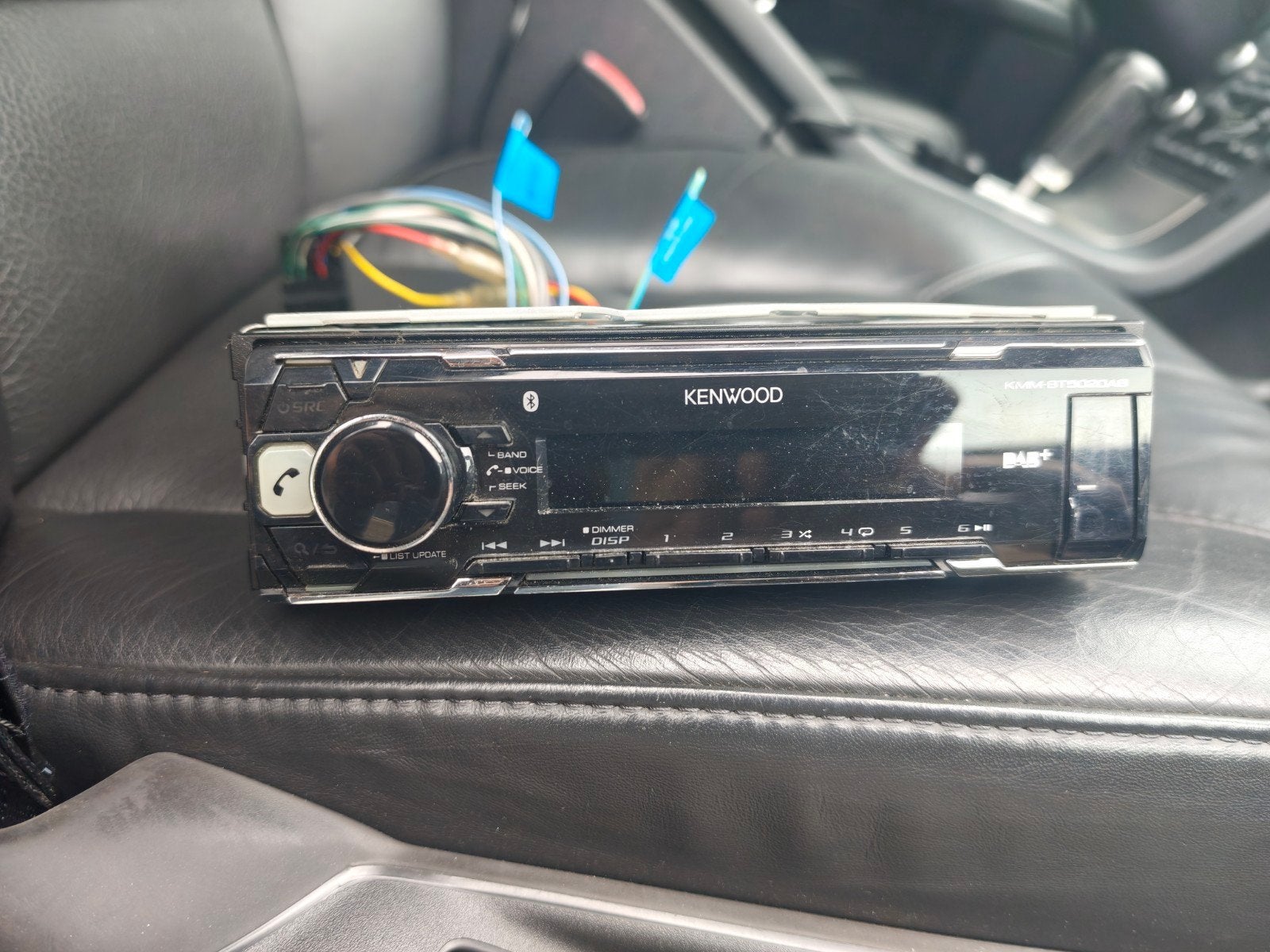 Kenwood BT502DAB Bluetooth autoradio, Auto diversen, Autoradio's, Ophalen of Verzenden, Zo goed als nieuw