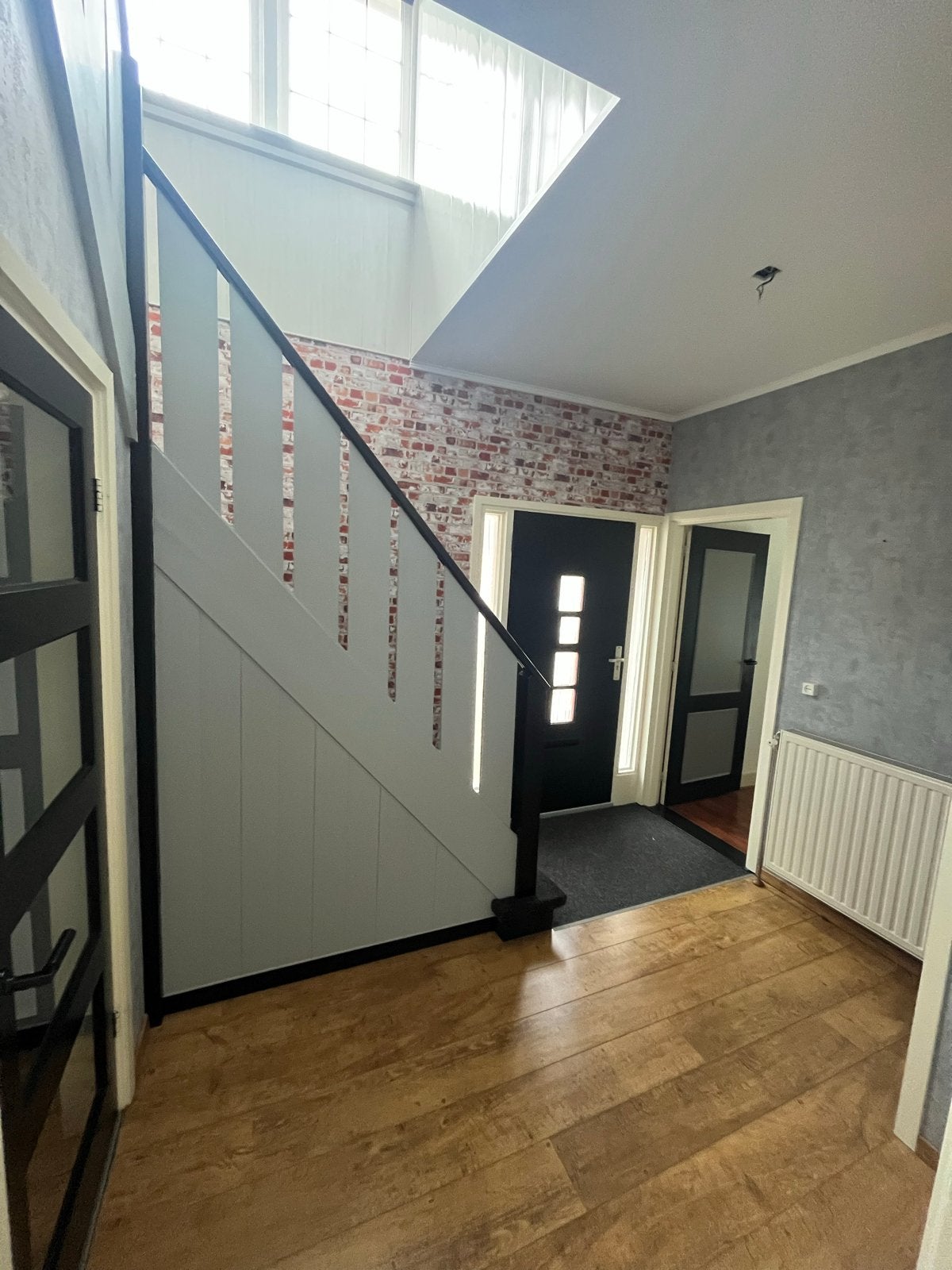 Mooie laminaatvloer, warm eiken, Ophalen, Gebruikt, Bruin, 25 tot 50 m²