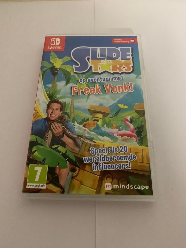 Slide Stars op Avontuur met Freek Vonk | Nintendo Switch, Avontuur en Actie, 1 speler, Ophalen of Verzenden, Zo goed als nieuw