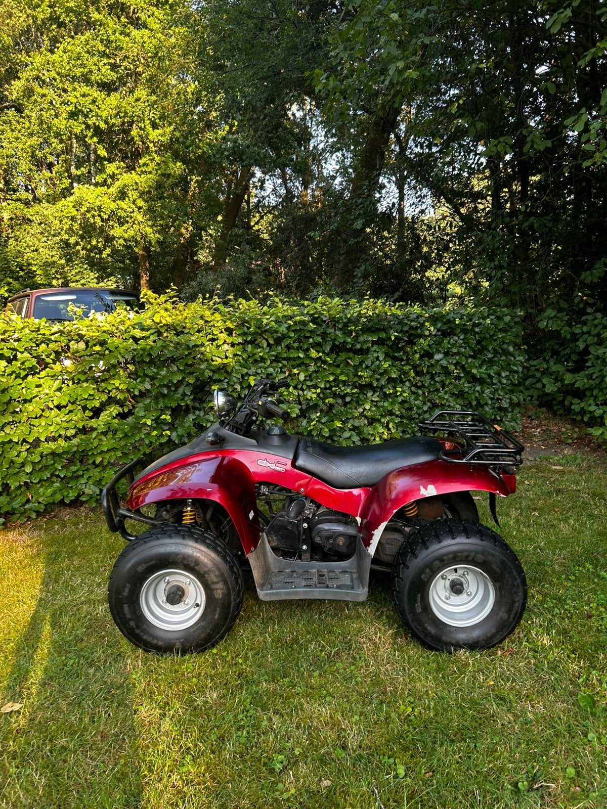 Dinli XC 50 quad 50cc electrisch en trekstart, Ophalen, Gebruikt, 50 cc, Overige typen