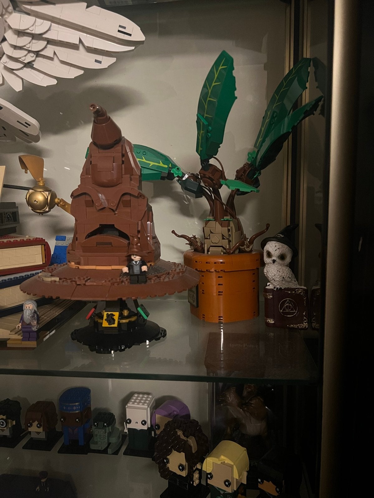 Lego Harry Potter Sorteerhoed en Mandragora, Ophalen of Verzenden, Zo goed als nieuw, Overige merken