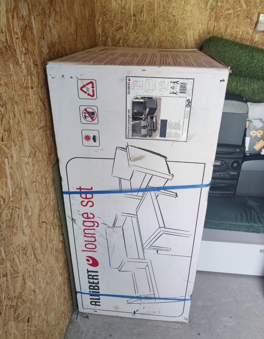 Nieuwe Monaco lounge set, Ophalen, Nieuw, Kunststof, Overige typen