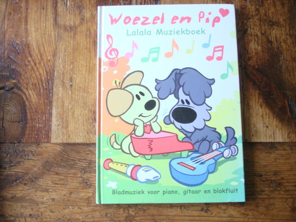 kleuter.07(606) woezel en pip. Lalala muziekboek. Bladmuziek, Ophalen of Verzenden, Zo goed als nieuw, Fictie algemeen