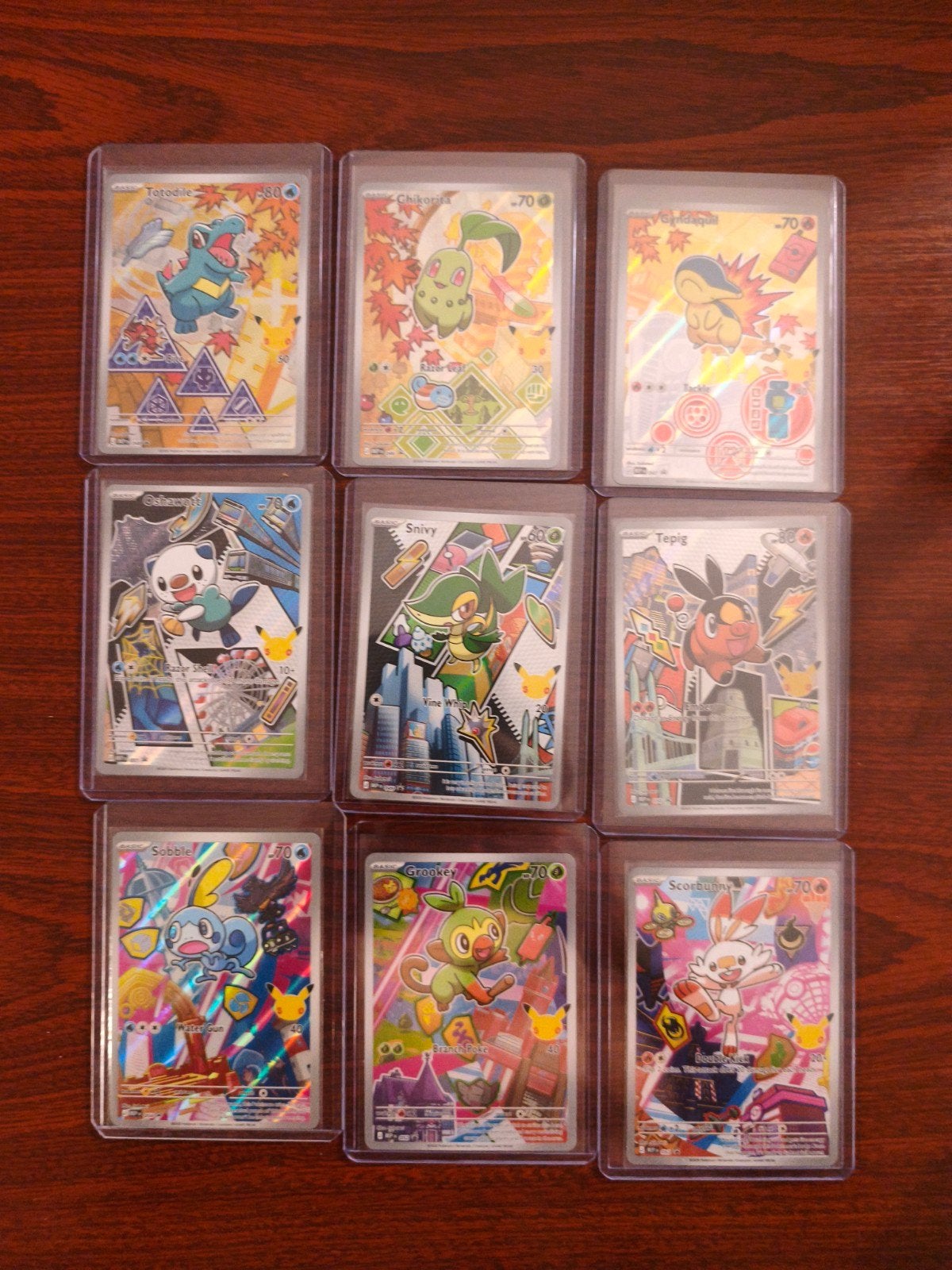 Pokémon Celebrations First Partner Pack Serie 2 Complete Set, Hobby en Vrije tijd, Verzamelkaartspellen | Pokémon, Ophalen of Verzenden